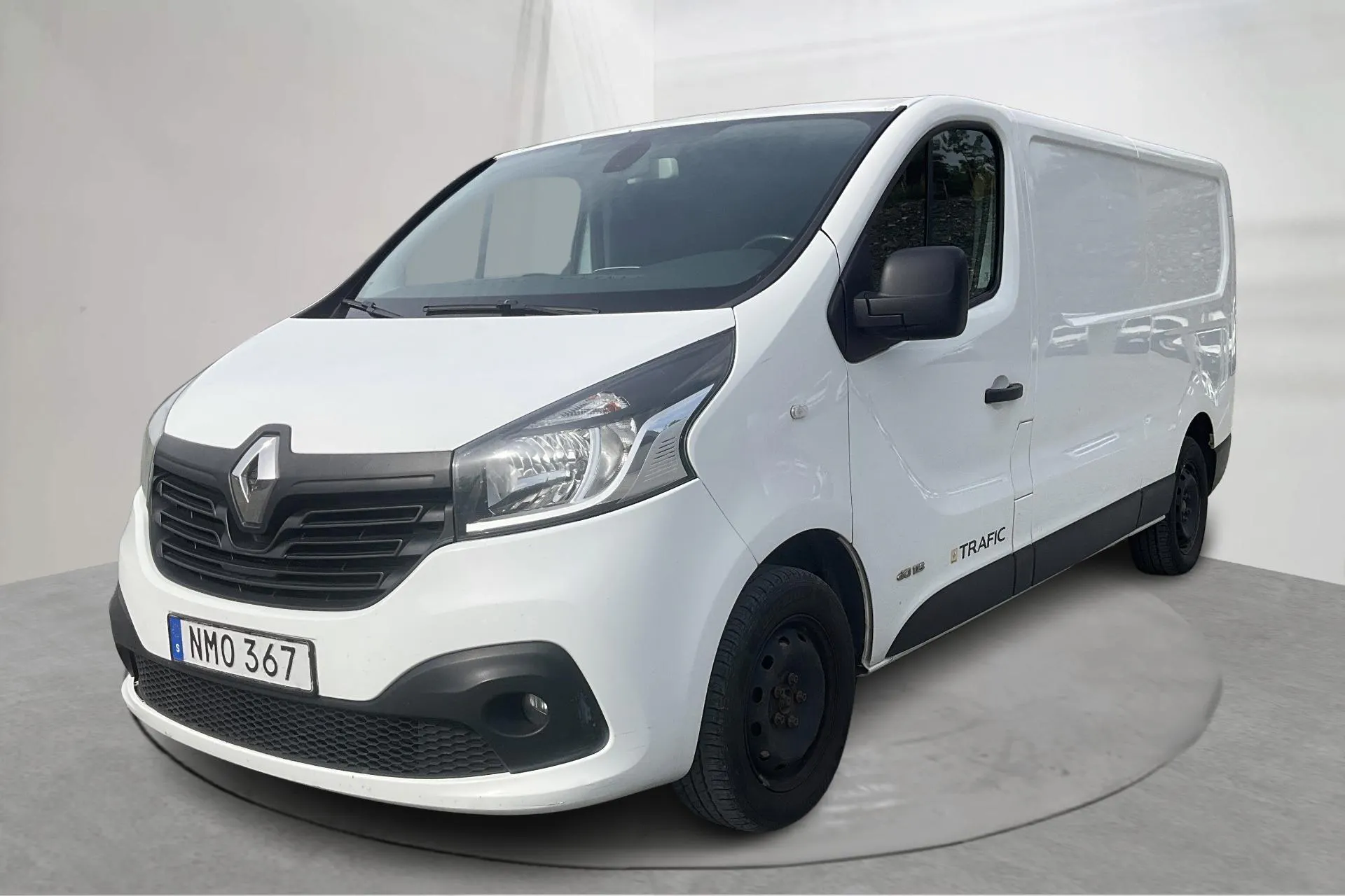 Presentation photo 1 of 17: Renault Trafic 1.6 dCi Skåp (115hk) - 200 100 km - Manual - white - 2015
