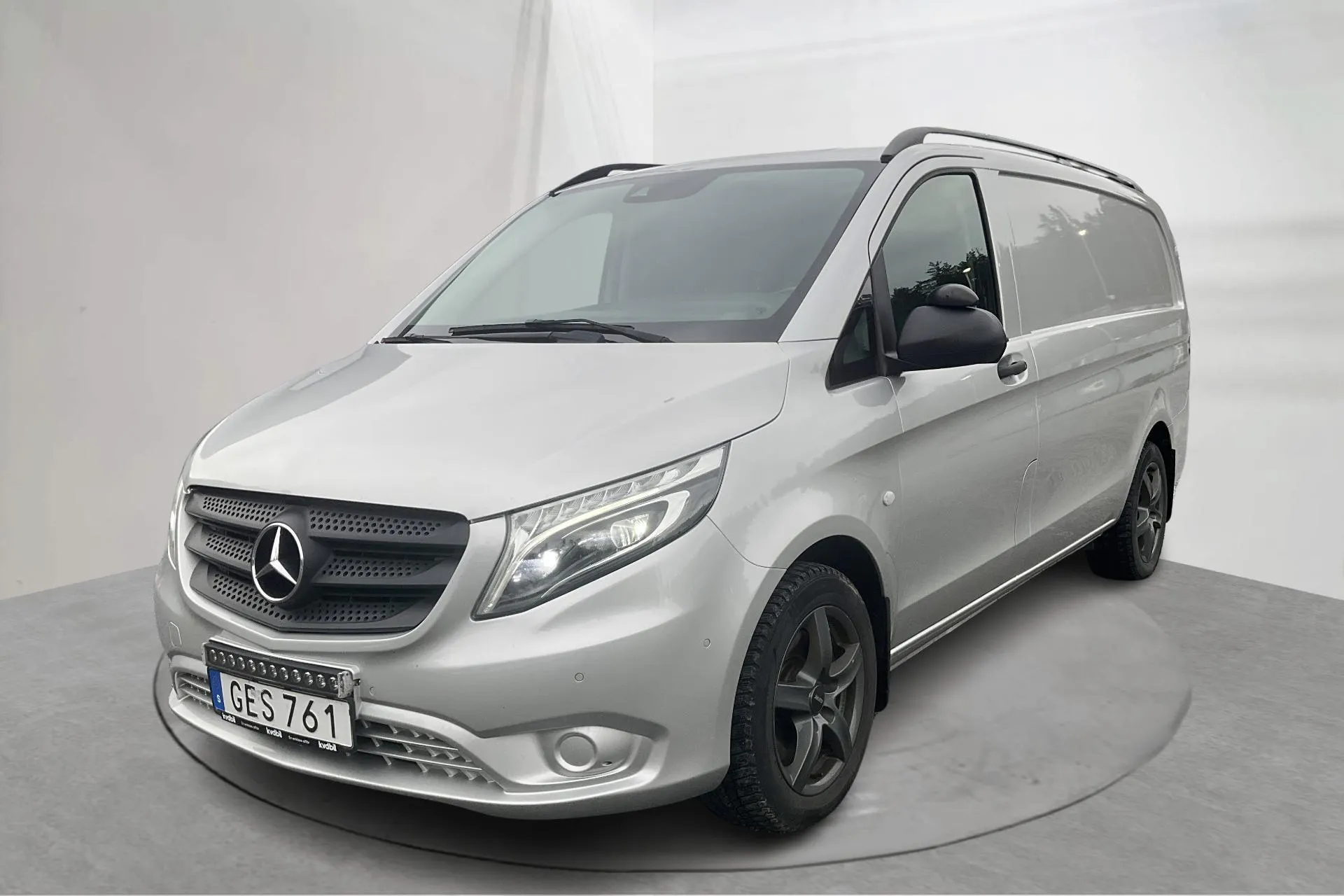 Presentation photo 1 of 15: Mercedes Vito 119 BlueTEC 4MATIC W640 (190hk) - 136 980 km - Automatic - silver - 2018