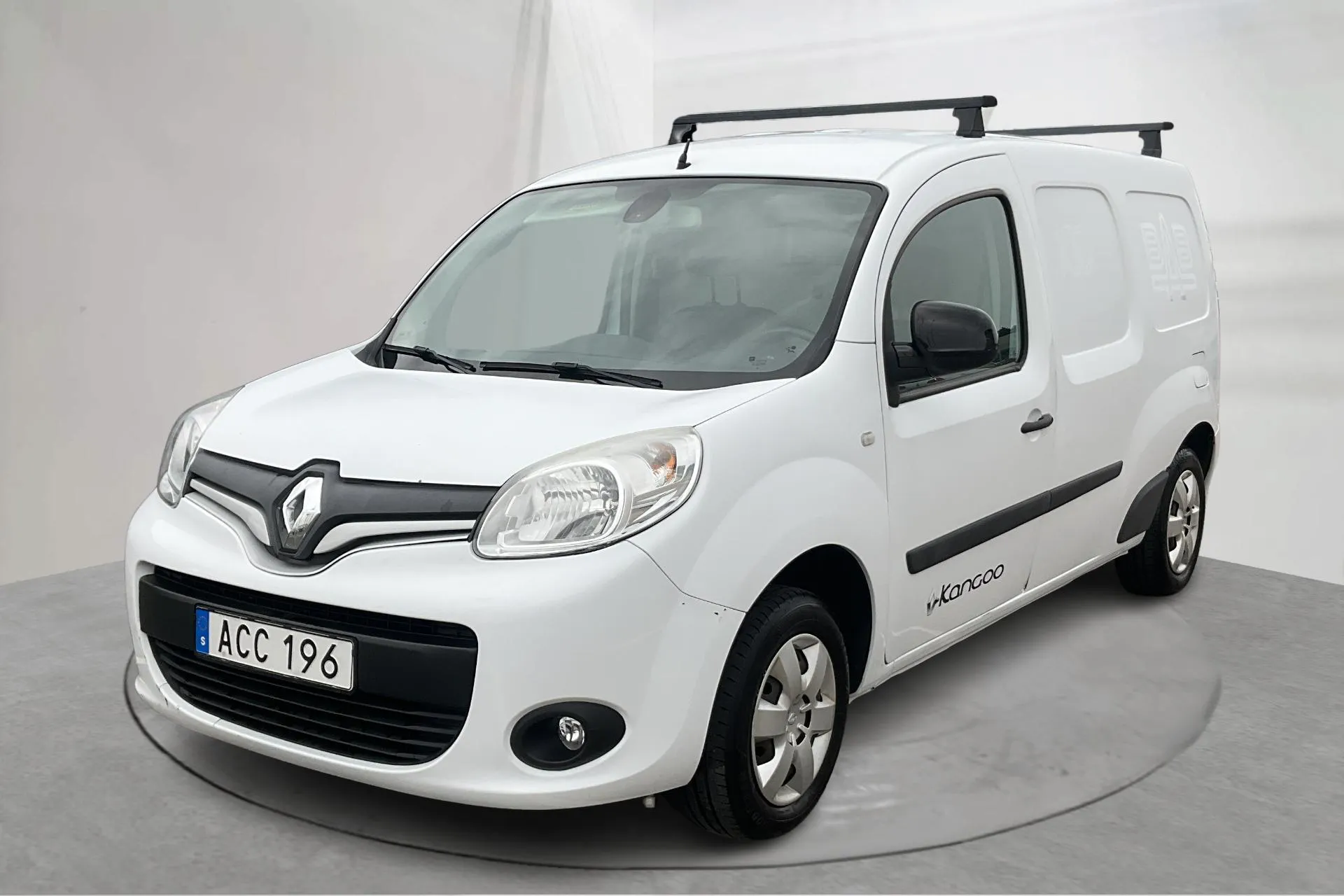 Presentation photo 1 of 17: Renault Kangoo 1.5 dCi Maxi skåp (90hk) - 107 530 km - Manual - white - 2018
