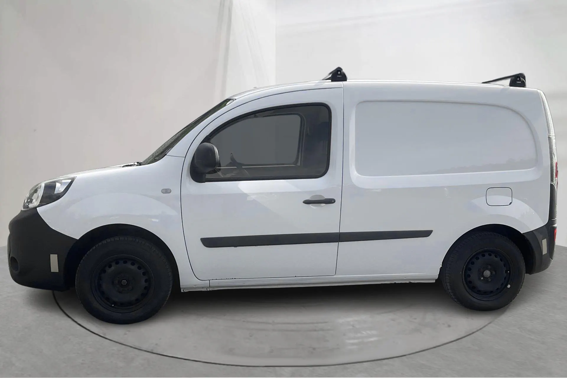 Presentationsfoto 2 av 15: Renault Kangoo II Z.E. 22kWh Skåp (60hk) - 3 635 mil - Automat - vit - 2014