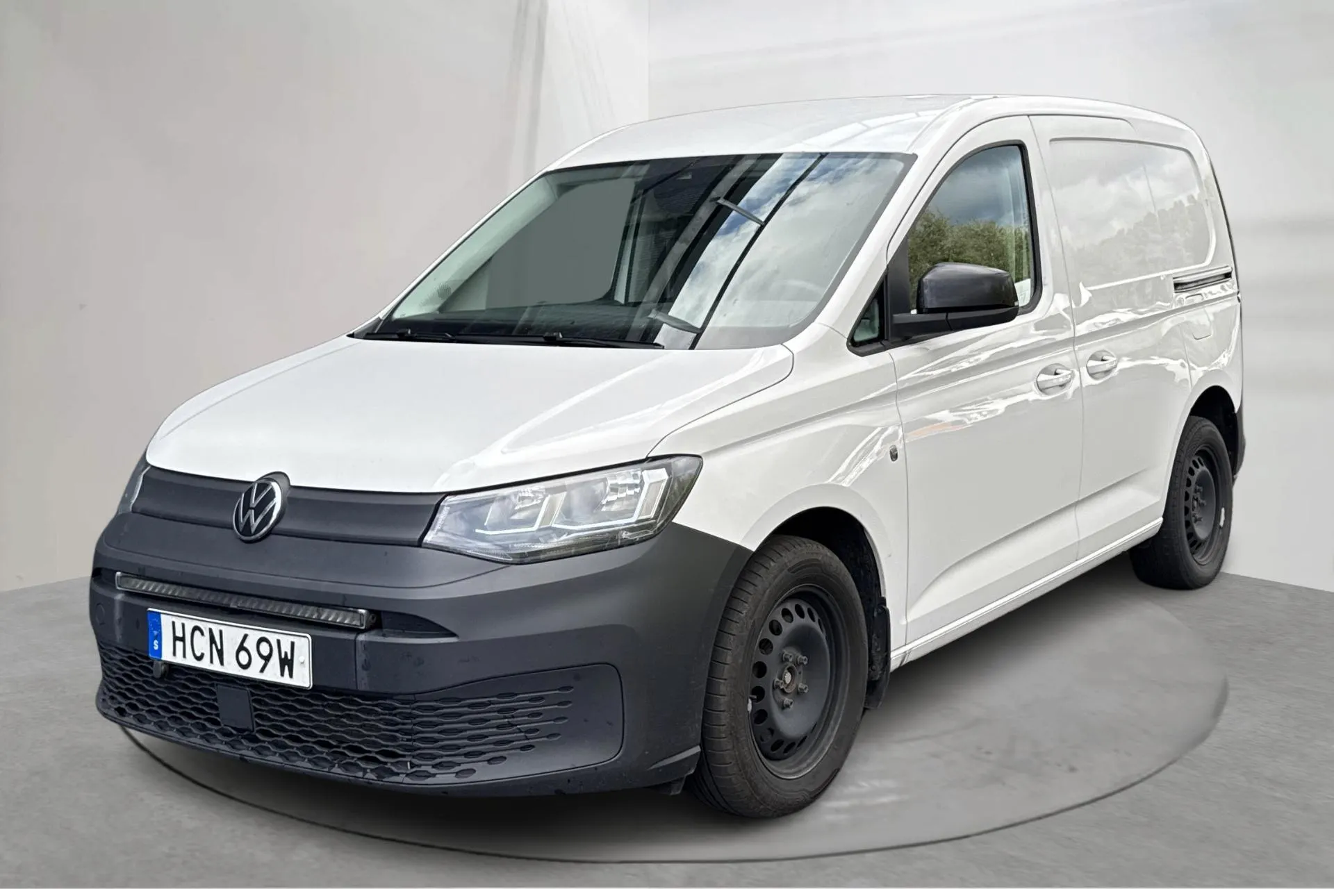 Presentation photo 1 of 16: VW Caddy Cargo 2.0 TDI Skåp 4MOTION (122hk) - 162 080 km - Manual - white - 2022