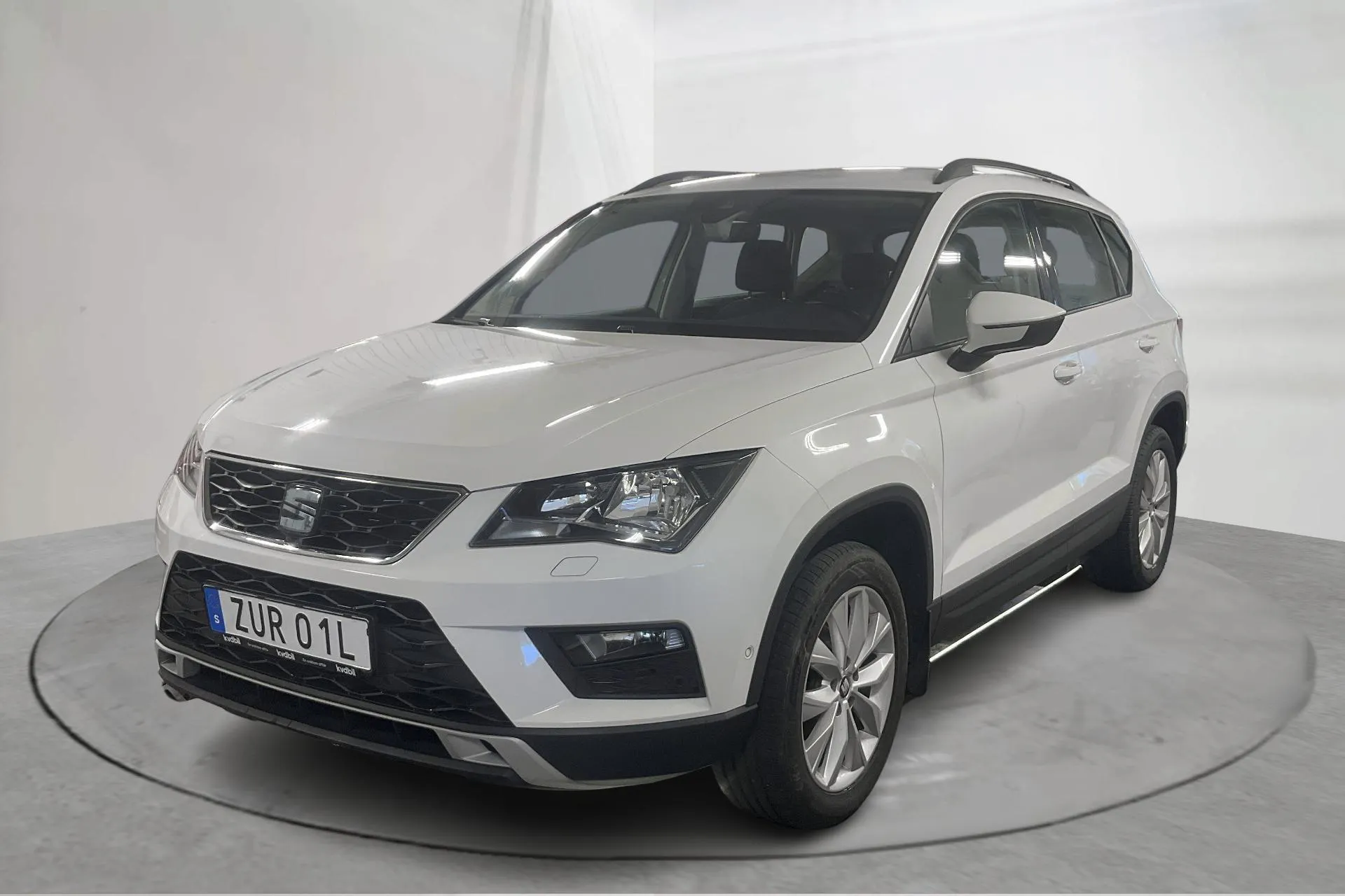 Presentation photo 1 of 17: Seat Ateca 1.5 TSI (150hk) - 104 380 km - Automatic - white - 2020
