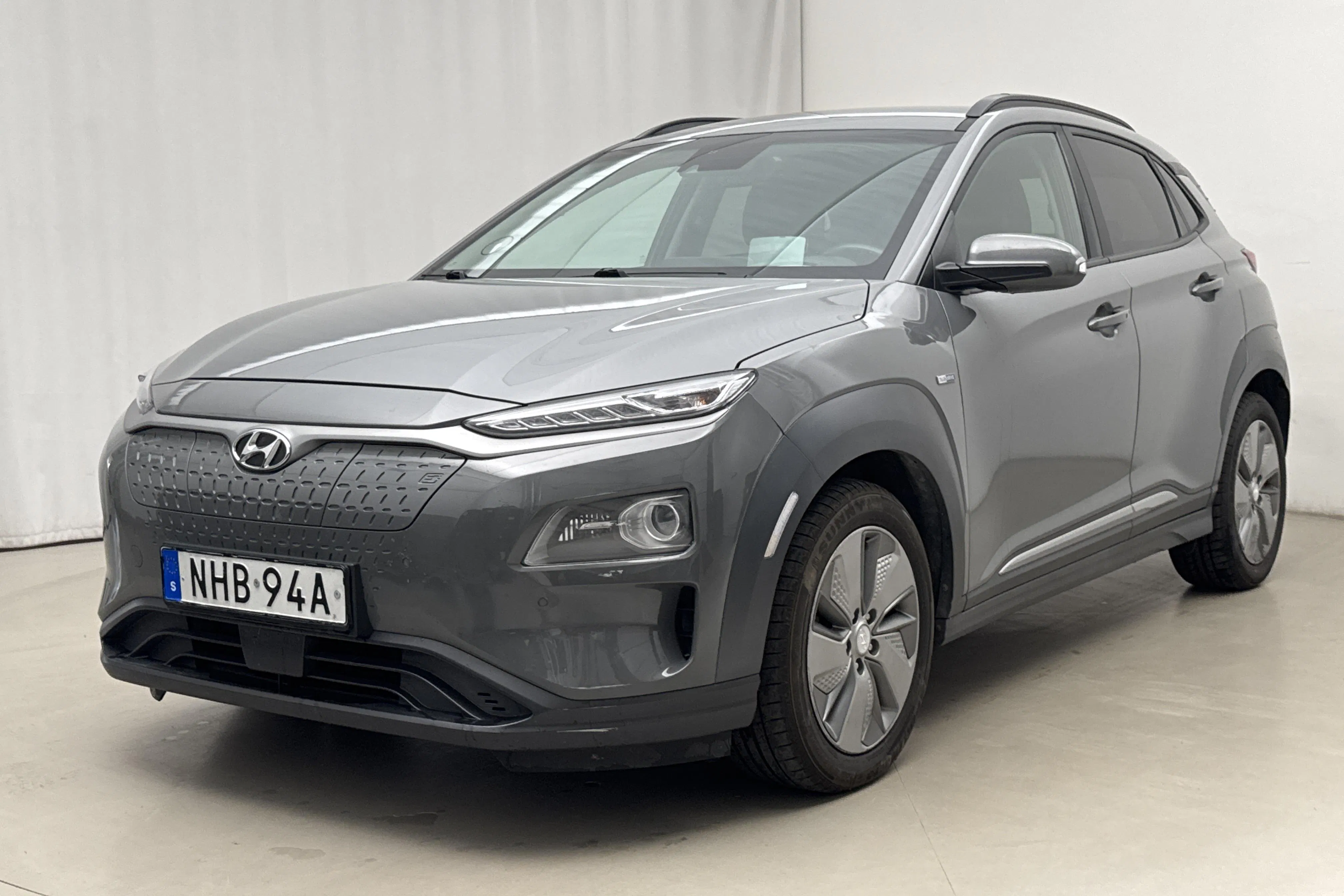 Presentationsfoto 1 av 19: Hyundai Kona Electric Long Range 64kWh (204hk) - 22 376 mil - Automat - 2019