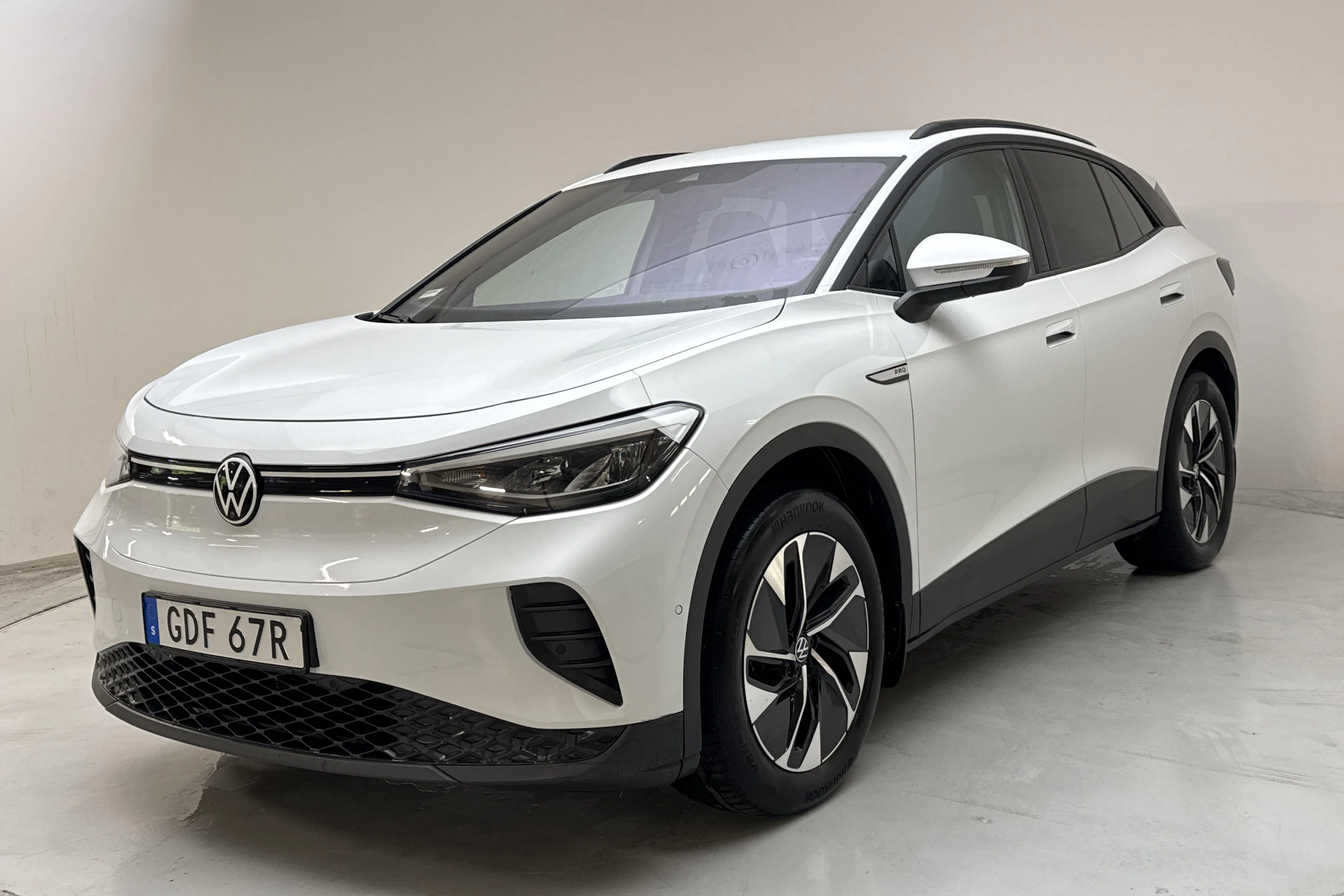 Presentation photo 1 of 17: VW ID.4 77kWh (204hk) - 59 150 km - Automatic - white - 2024