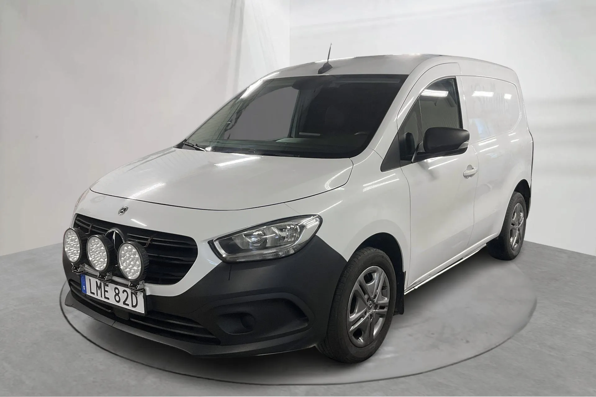 Presentation photo 1 of 14: Mercedes Citan 110 1.5 CDI (95hk) - 79 450 km - Manual - white - 2022
