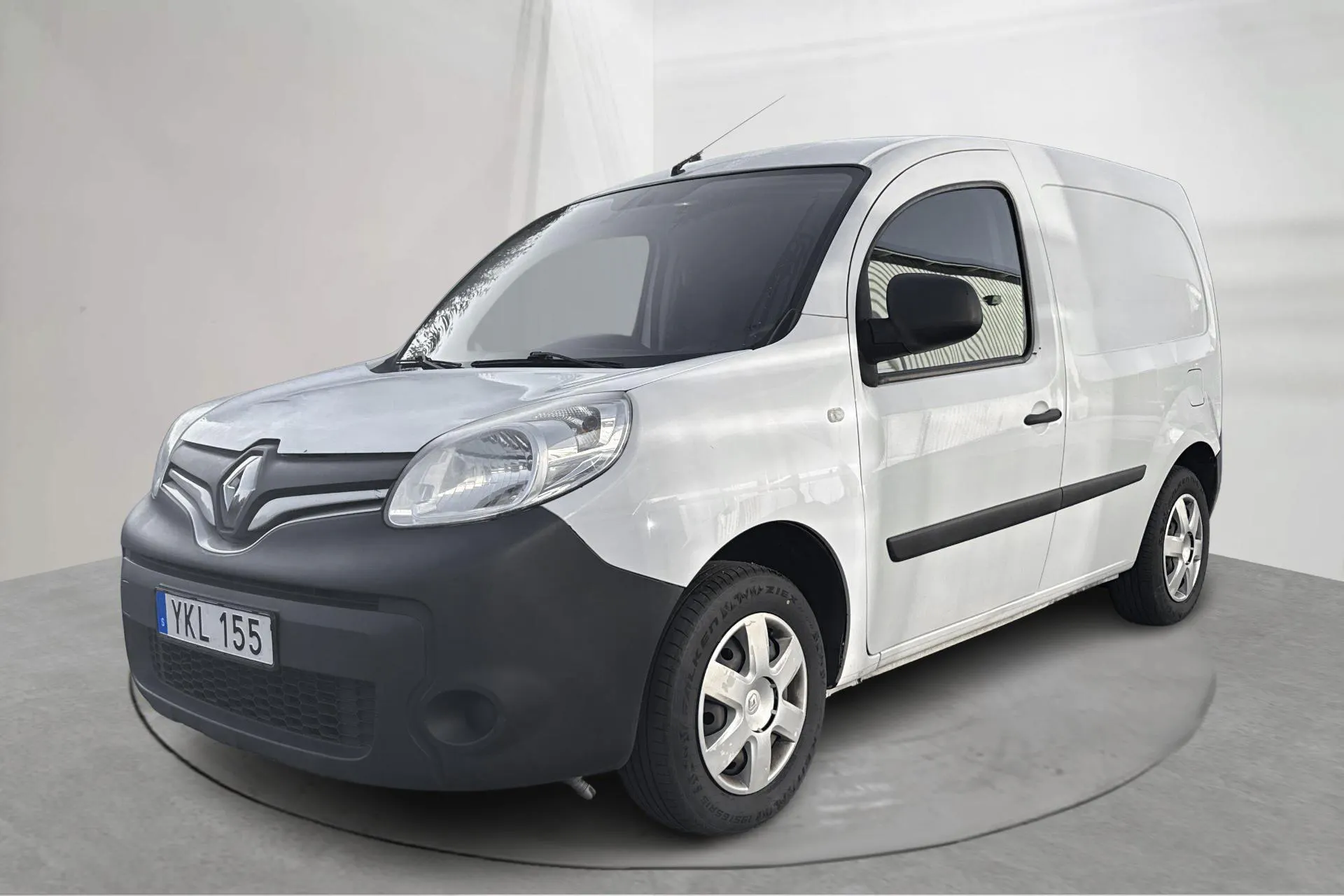 Presentation photo 1 of 16: Renault Kangoo 1.5 dCi Skåp (90hk) - 162 480 km - Manual - white - 2017