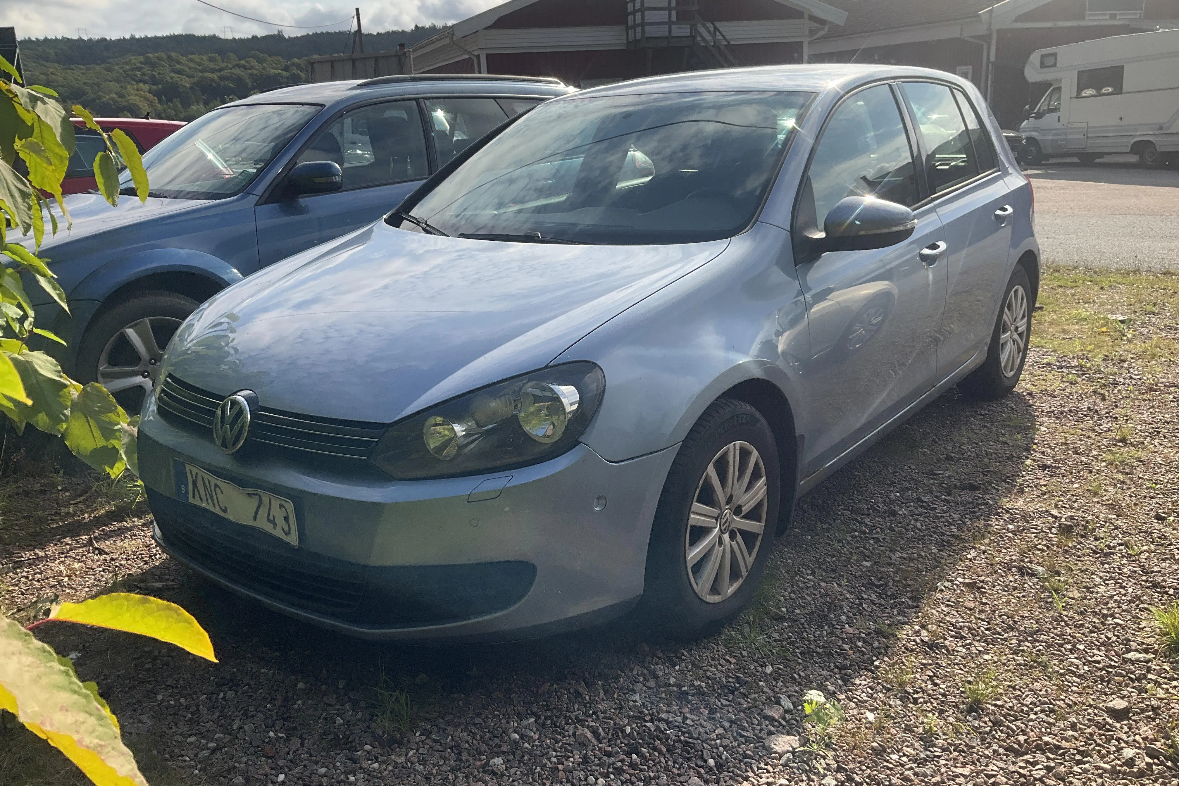 Presentation photo 1 of 11: VW Golf VI 1.4 TSI 5dr (122hk) - 258 050 km - Manual - light blue - 2010