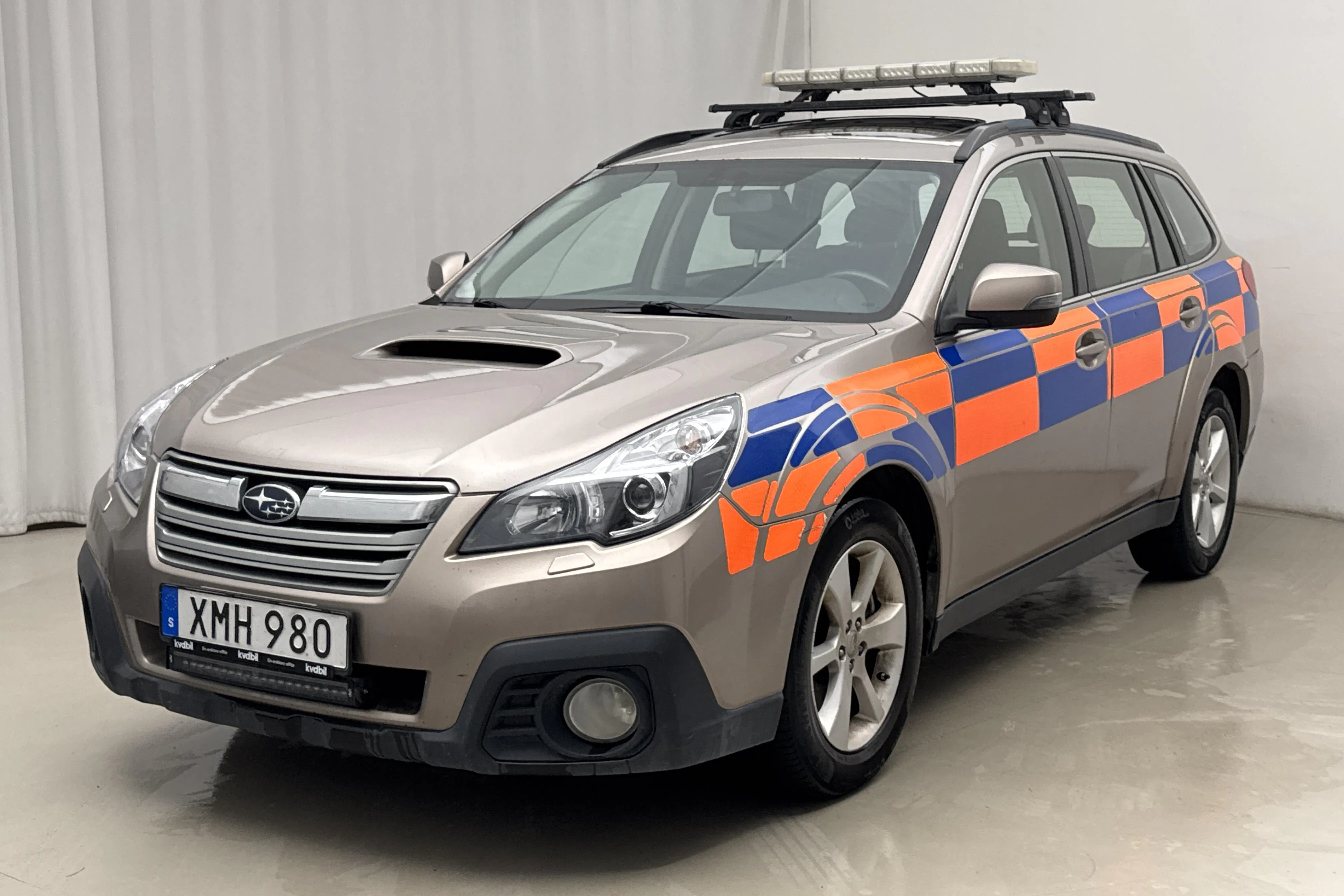 Presentation photo 1 of 19: Subaru Outback 2.0D (150hk) - 164 290 km - Automatic - light brown - 2014