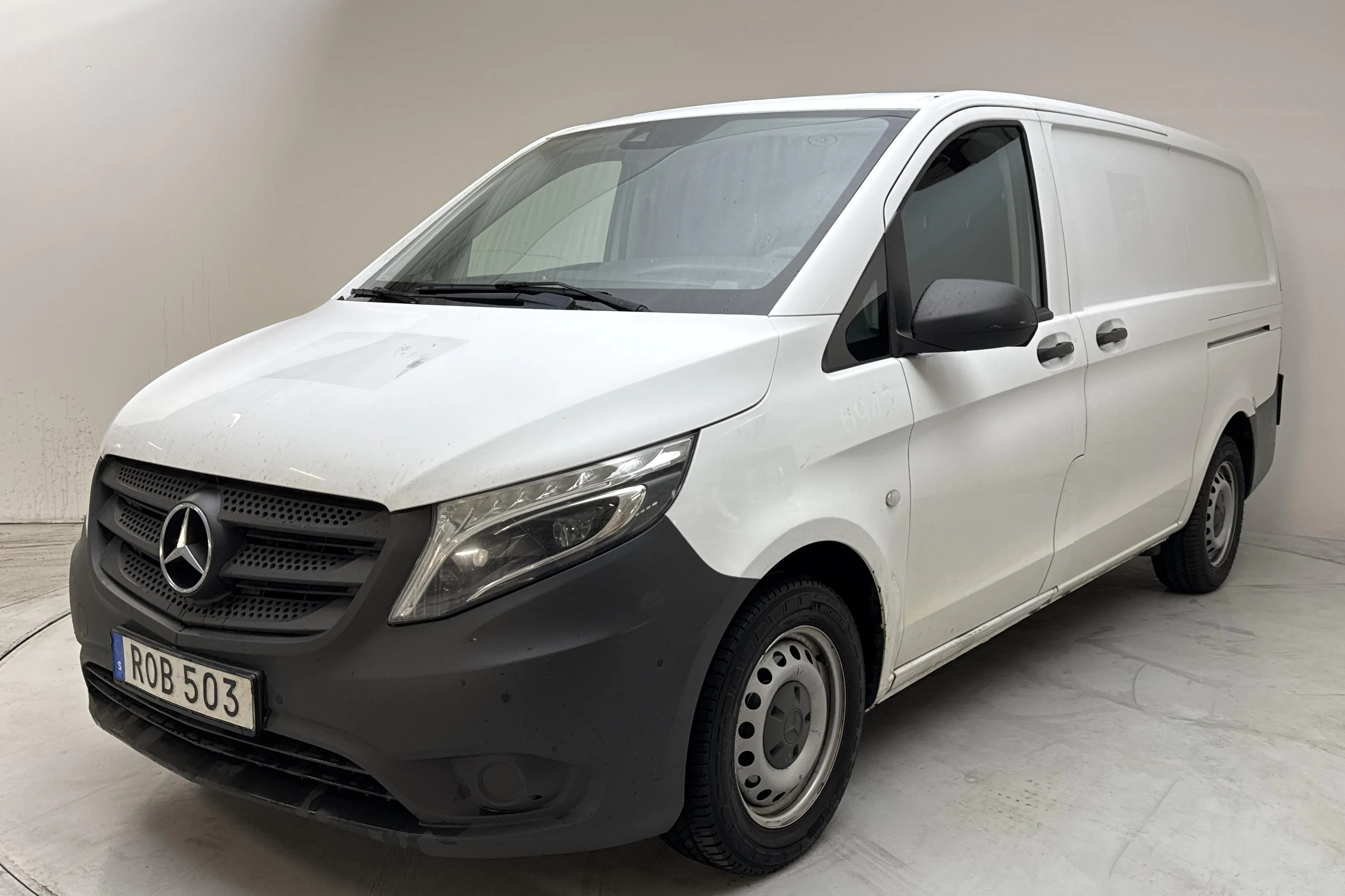 Presentationsfoto 1 av 12: Mercedes Vito 116 CDI W640 (163hk) - 30 961 mil - Automat - vit - 2017