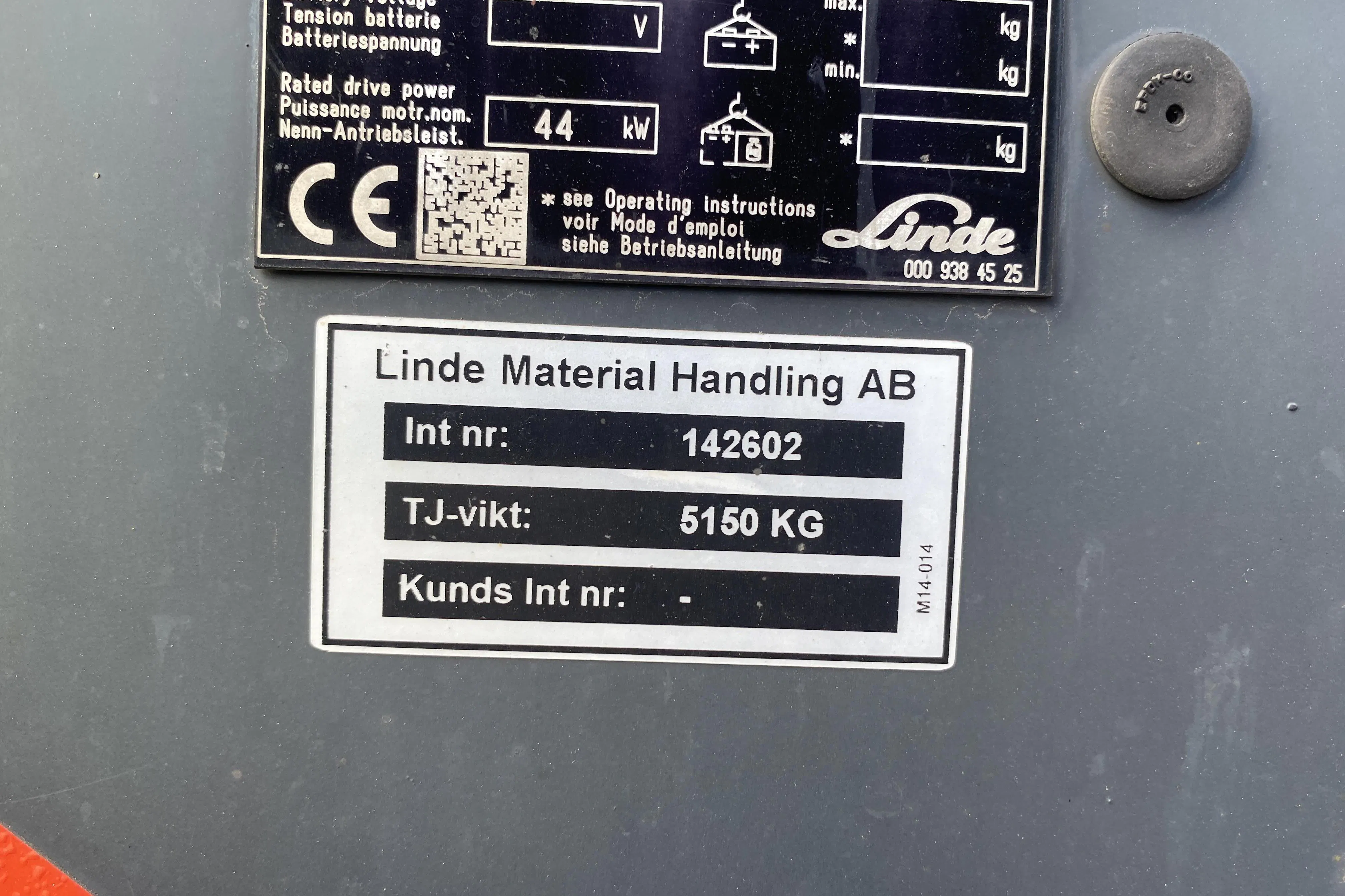 Presentation photo 20 of 20: Linde H35D 3,5 ton - 0 km - 2014