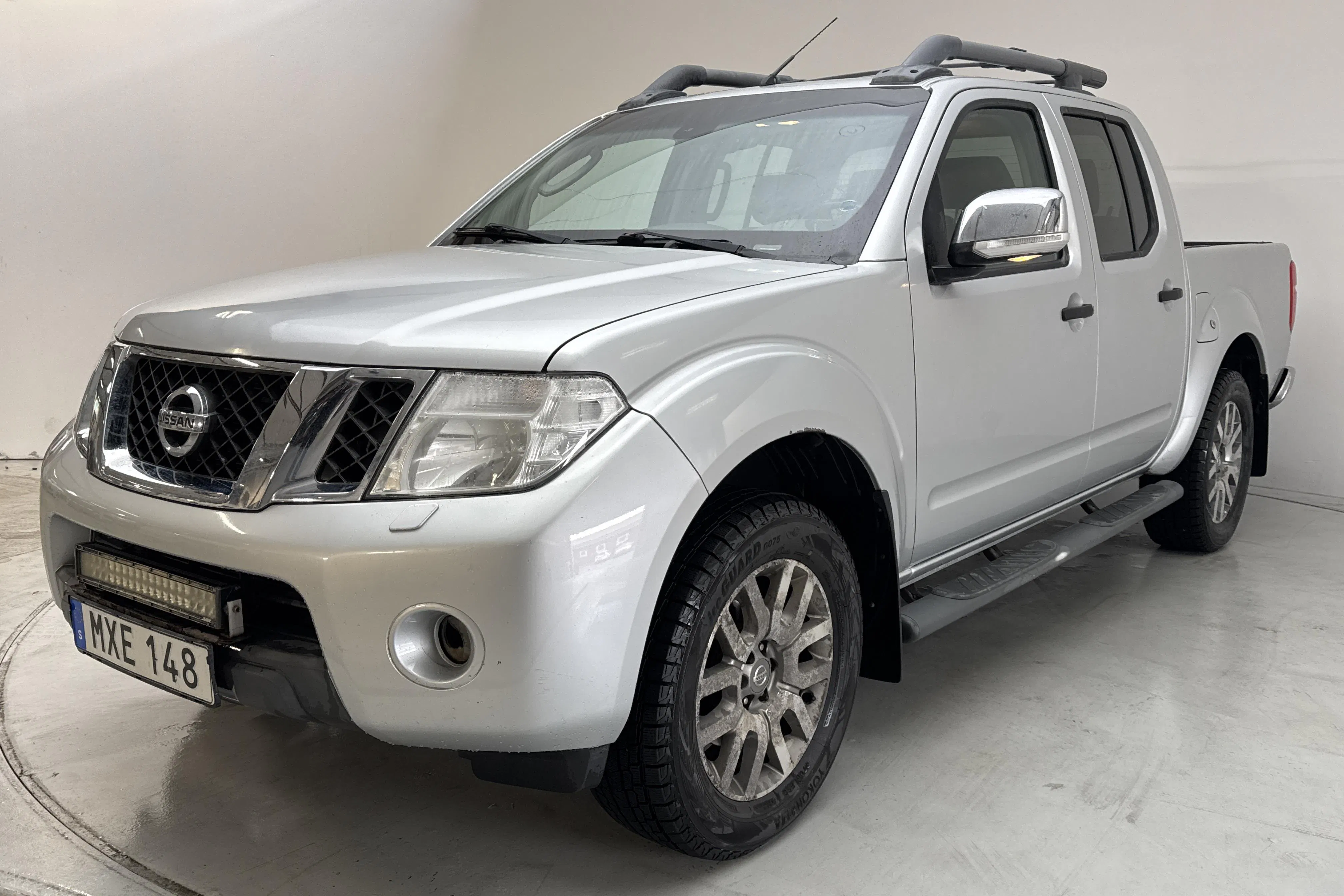 Presentationsfoto 1 av 15: Nissan Navara 3.0 dCi V6 (231hk) - 17 332 mil - Automat - silver - 2016