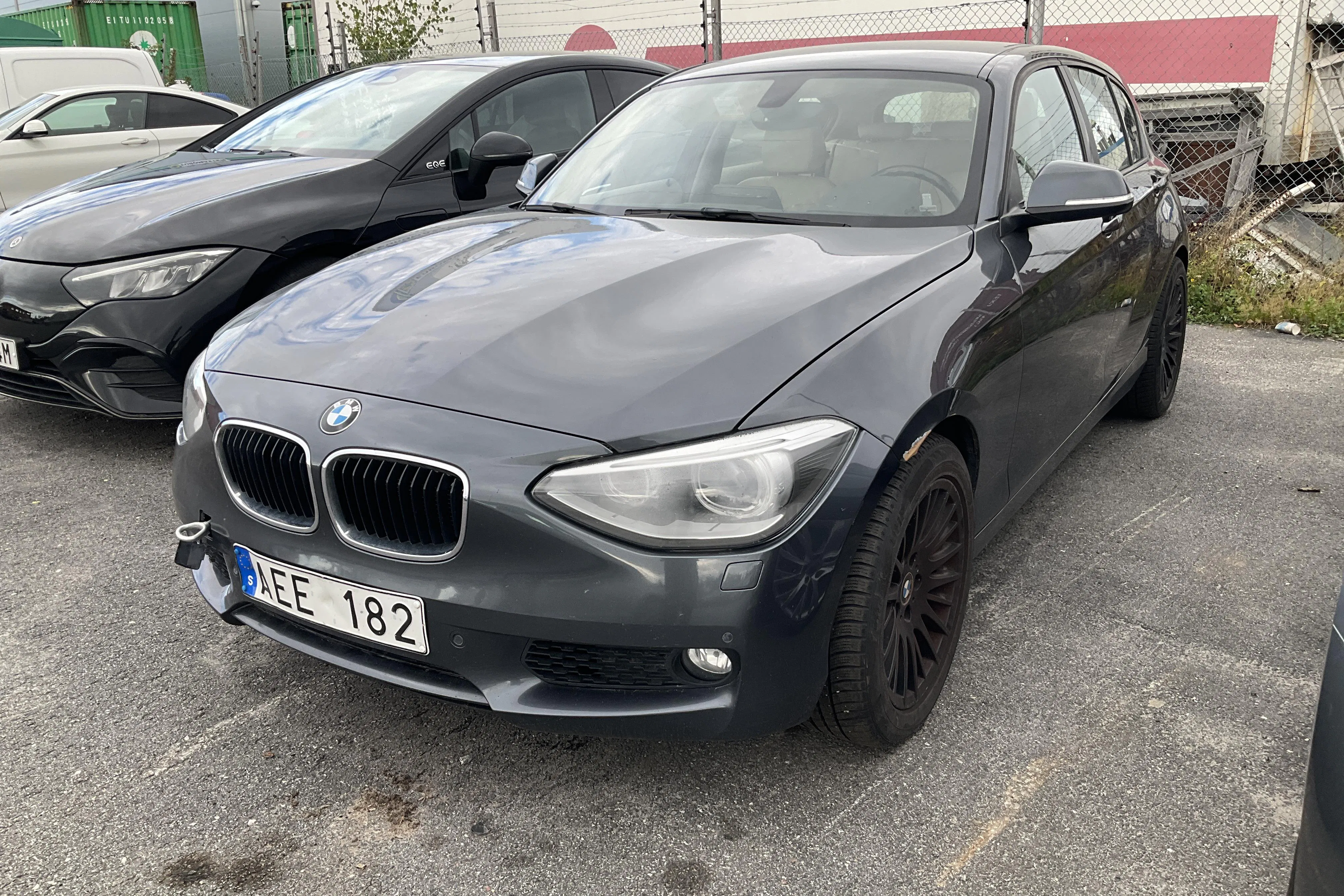 Presentation photo 1 of 10: BMW 120d 5dr, F20 (184hk) - 169 280 km - Automatic - gray - 2012