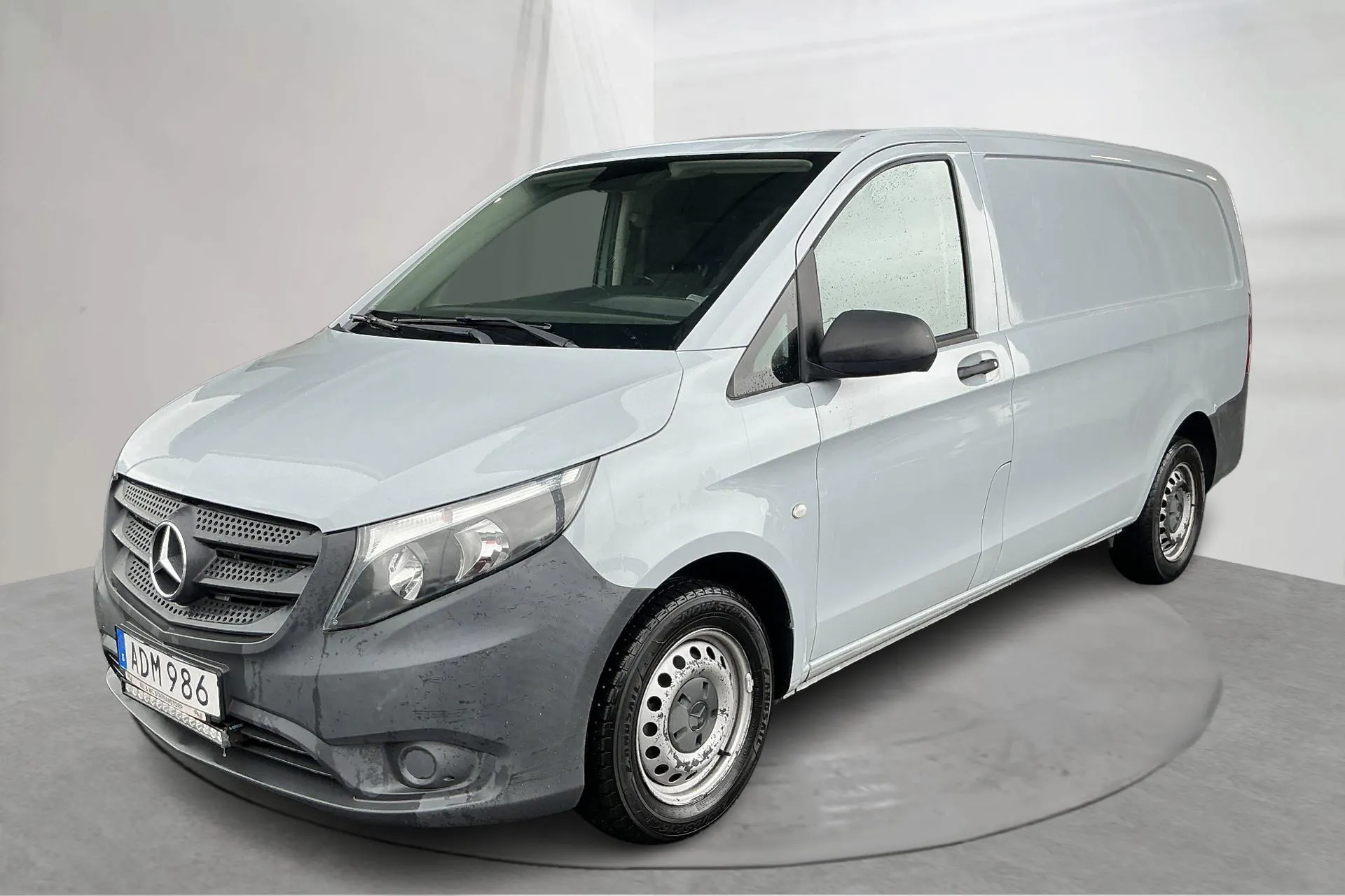 Presentation photo 1 of 14: Mercedes Vito 111 CDI W640 (114hk) - 144 690 km - Manual - silver - 2017
