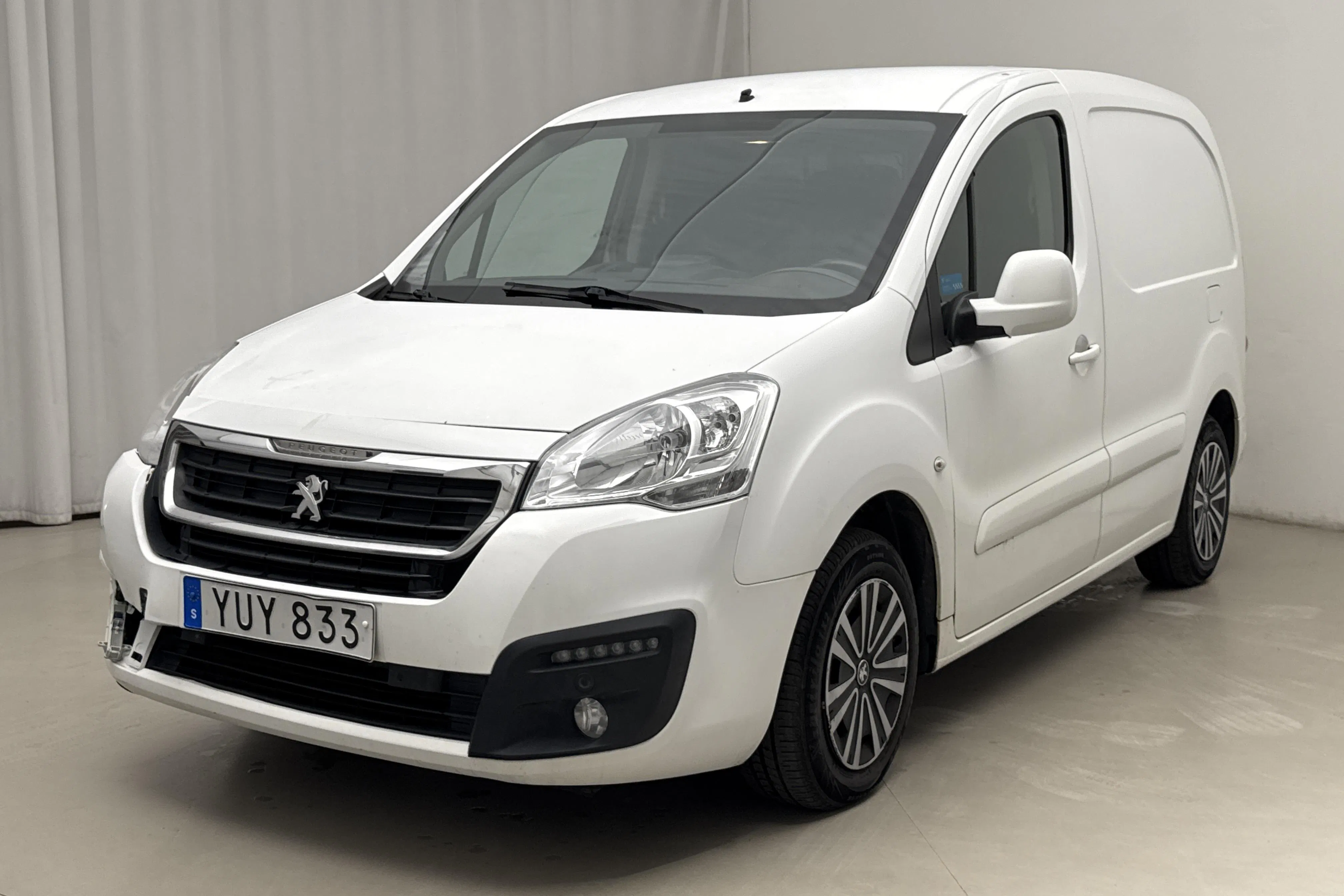 Presentation photo 1 of 15: Peugeot Partner 1.6 HDI Skåp (75hk) - 137 000 km - Manual - 2017