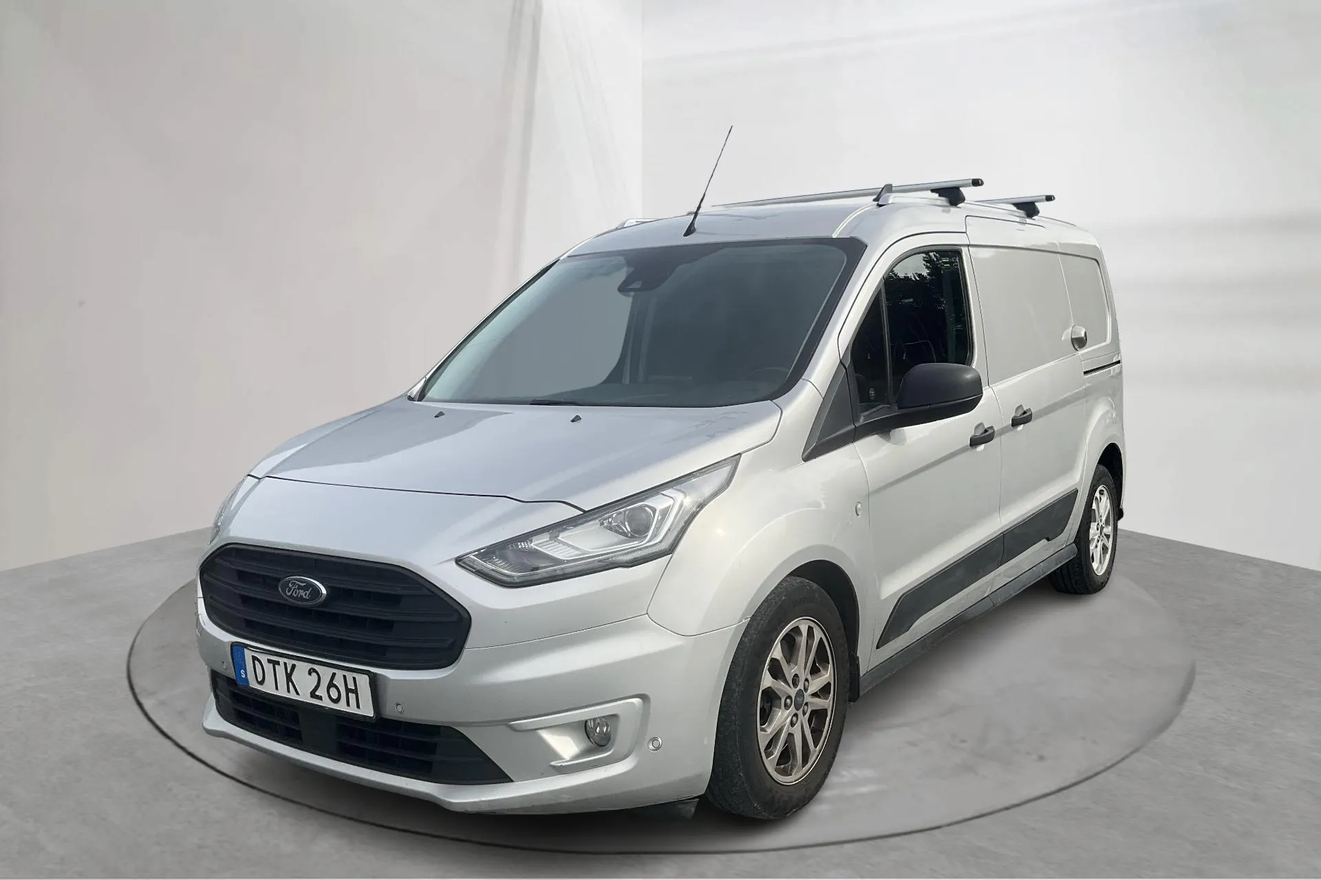 Presentation photo 1 of 13: Ford Transit Connect 1.5 TDCi (120hk) - 117 610 km - Automatic - gray - 2022