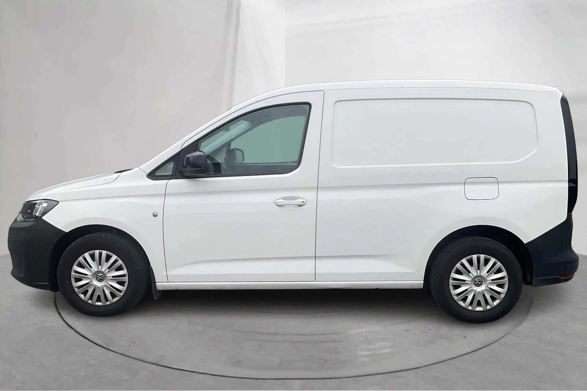 Presentation photo 2 of 16: VW Caddy Cargo 2.0 TDI Skåp (75hk) - 119 230 km - Manual - white - 2023