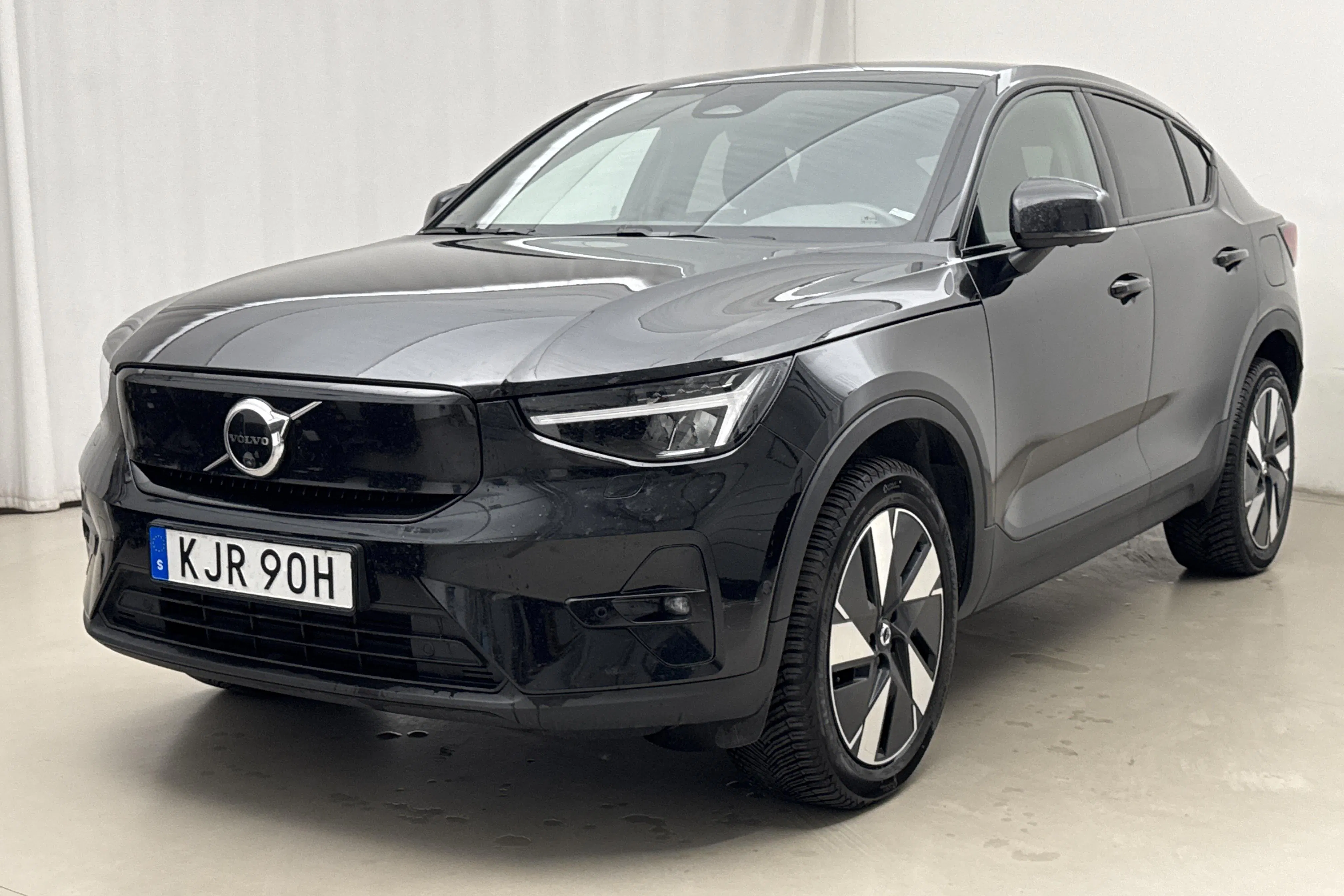 Presentation photo 1 of 24: Volvo C40 Recharge Twin (408hk) - 73 130 km - Automatic - black - 2024