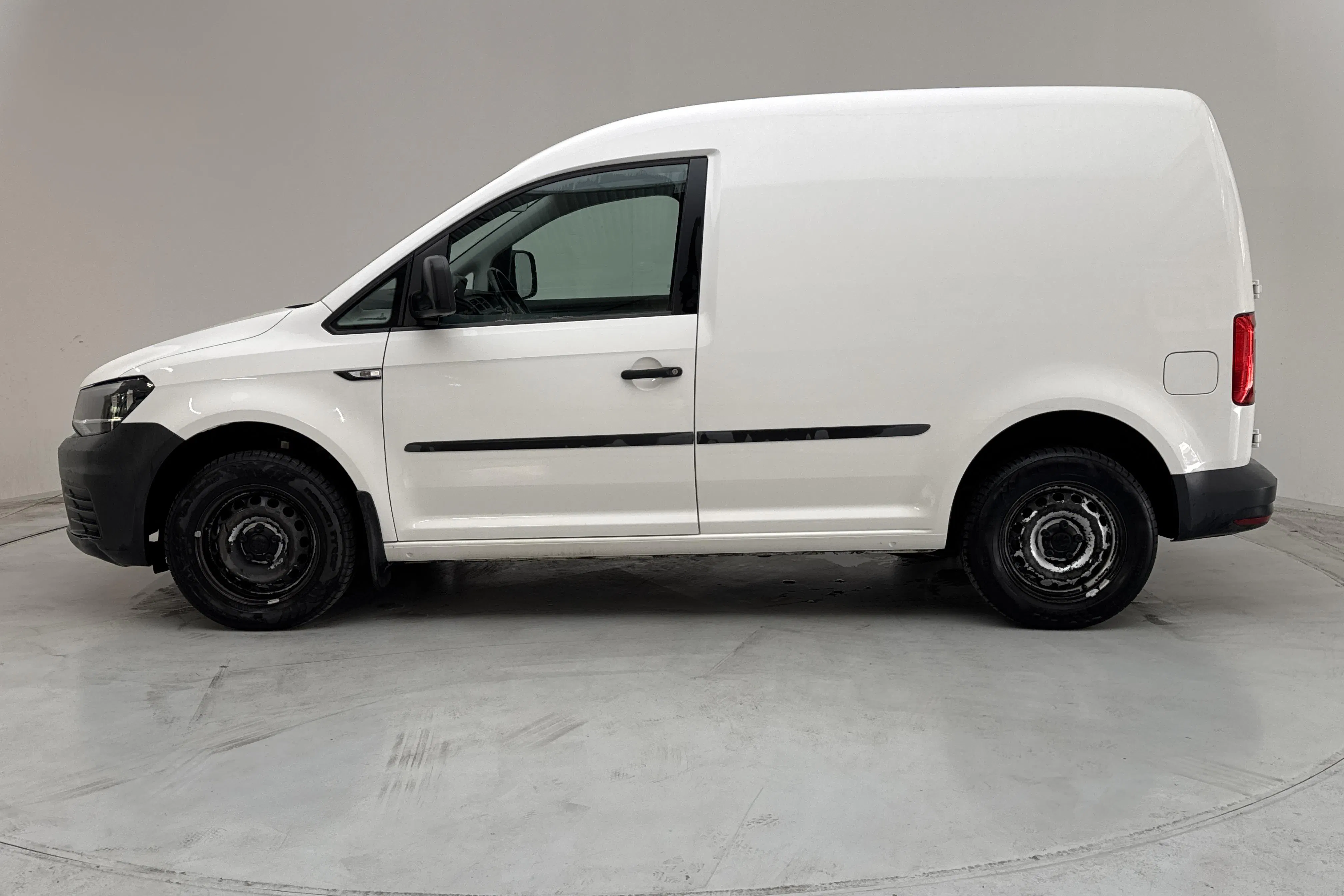 Presentation photo 2 of 11: VW Caddy 1.4 TGI Skåp (110hk) - 103 910 km - Manual - white - 2016