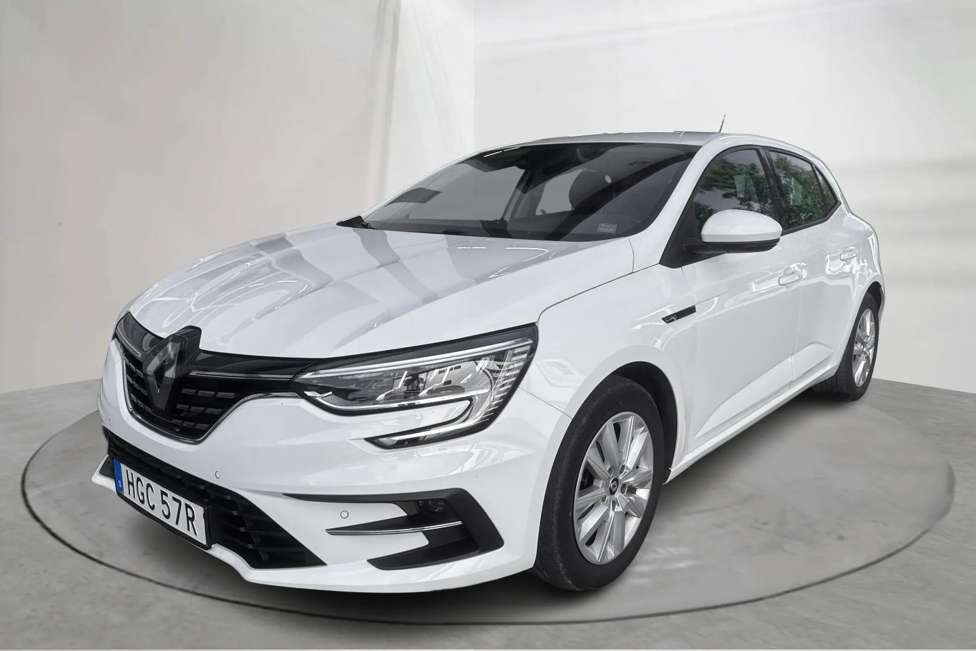 Presentationsfoto 1 av 14: Renault Mégane 1.5 dCi 5dr (115hk) - 7 510 mil - Automat - vit - 2023