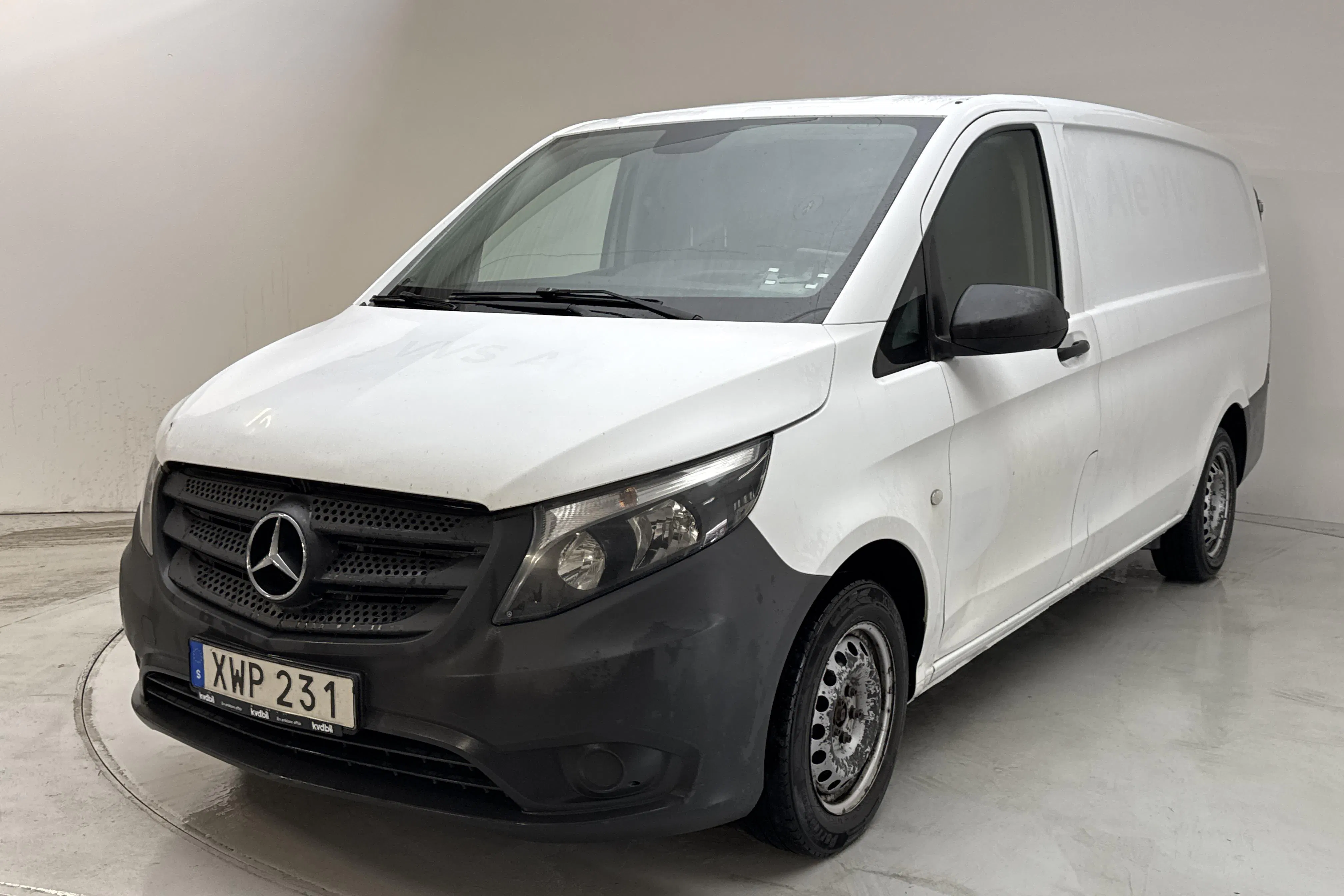 Presentationsfoto 1 av 13: Mercedes Vito 111 CDI W640 (114hk) - 22 856 mil - Manuell - vit - 2017