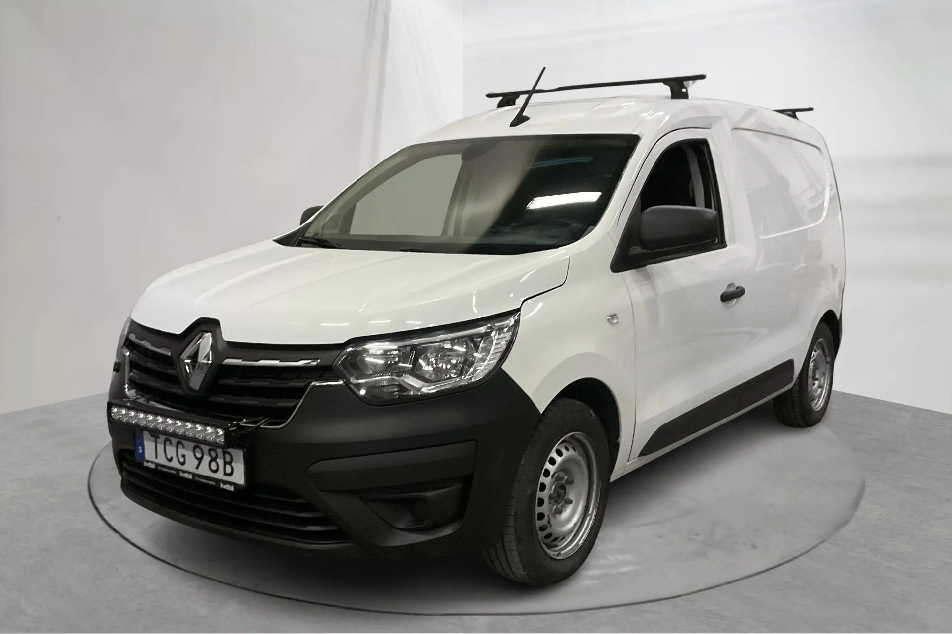 Presentation photo 1 of 17: Renault Express 1.5 dCi Skåp (95hk) - 56 220 km - Manual - white - 2021