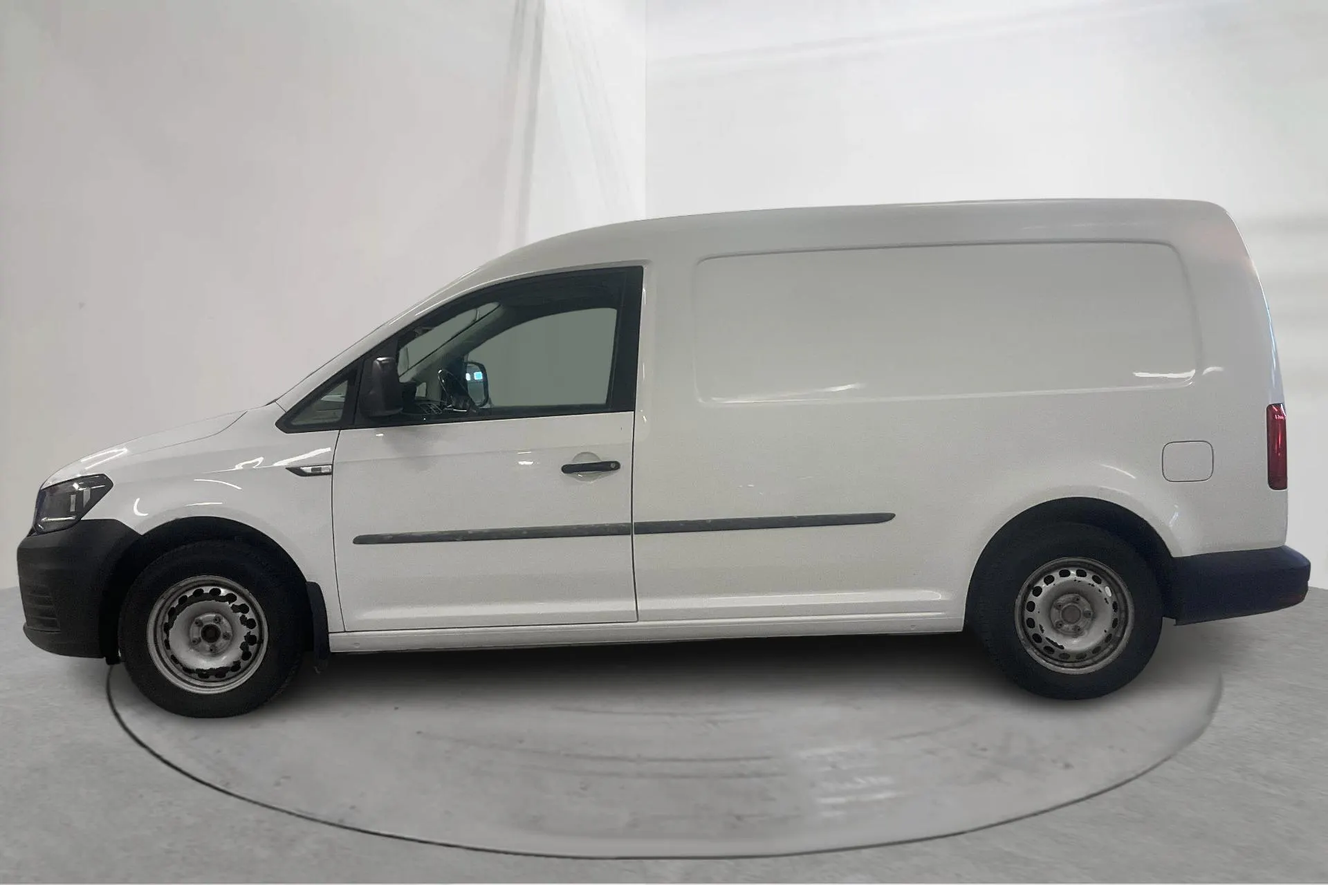 Presentation photo 2 of 20: VW Caddy 2.0 TDI Maxi Skåp (102hk) - 92 500 km - Manual - white - 2018