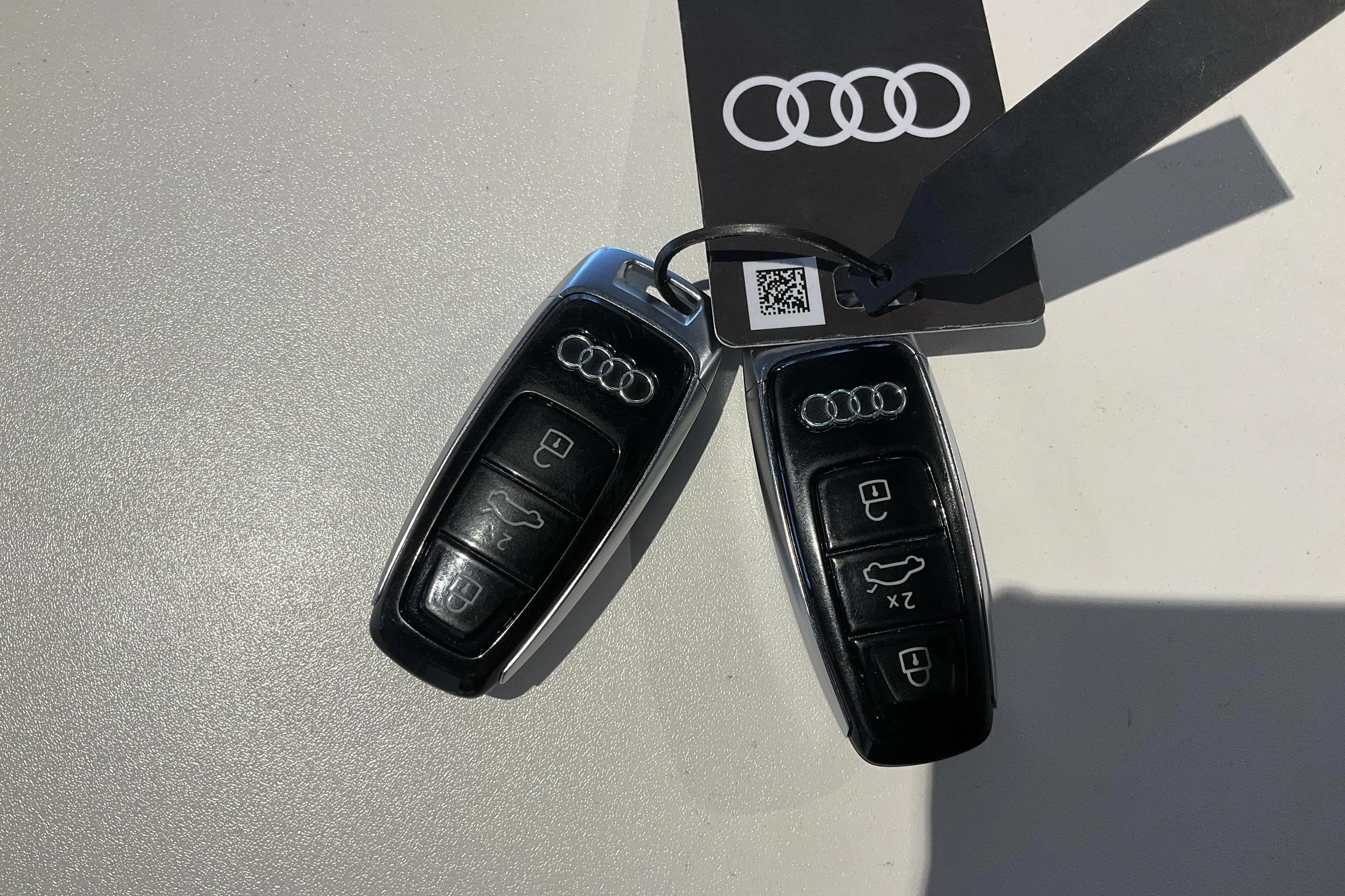 Presentation photo 20 of 20: Audi Q8 Sportback 55 e-tron quattro (408hk) - 48 810 km - Automatic - white - 2024
