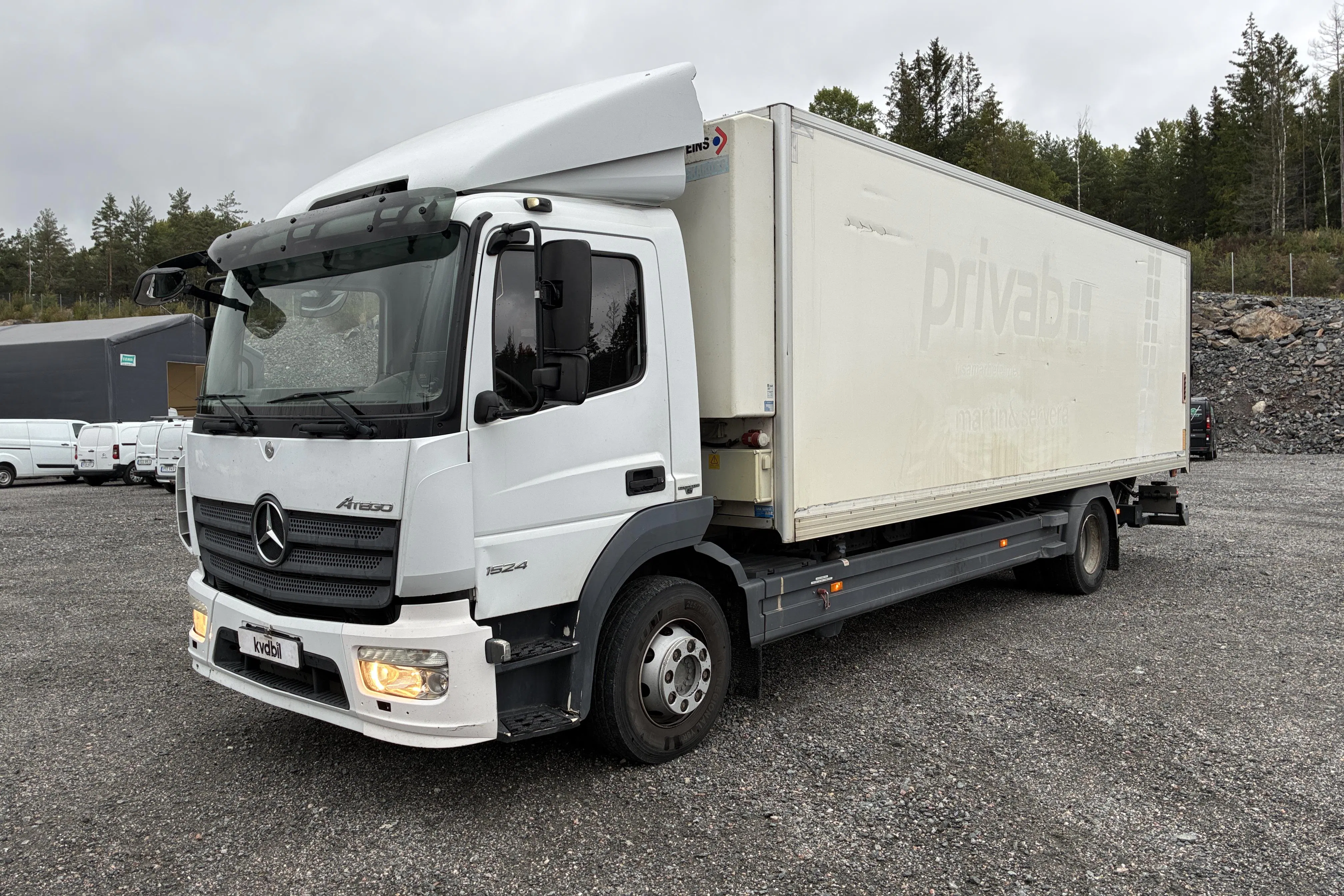 Presentationsfoto 1 av 128: MERCEDES ATEGO 1524 - 270 753 km - Automat - vit - 2014