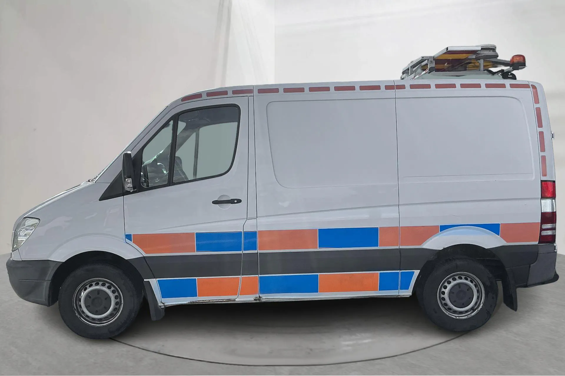 Presentationsfoto 2 av 17: Mercedes Sprinter 316 CDI (163hk) - 12 040 mil - Automat - vit - 2013
