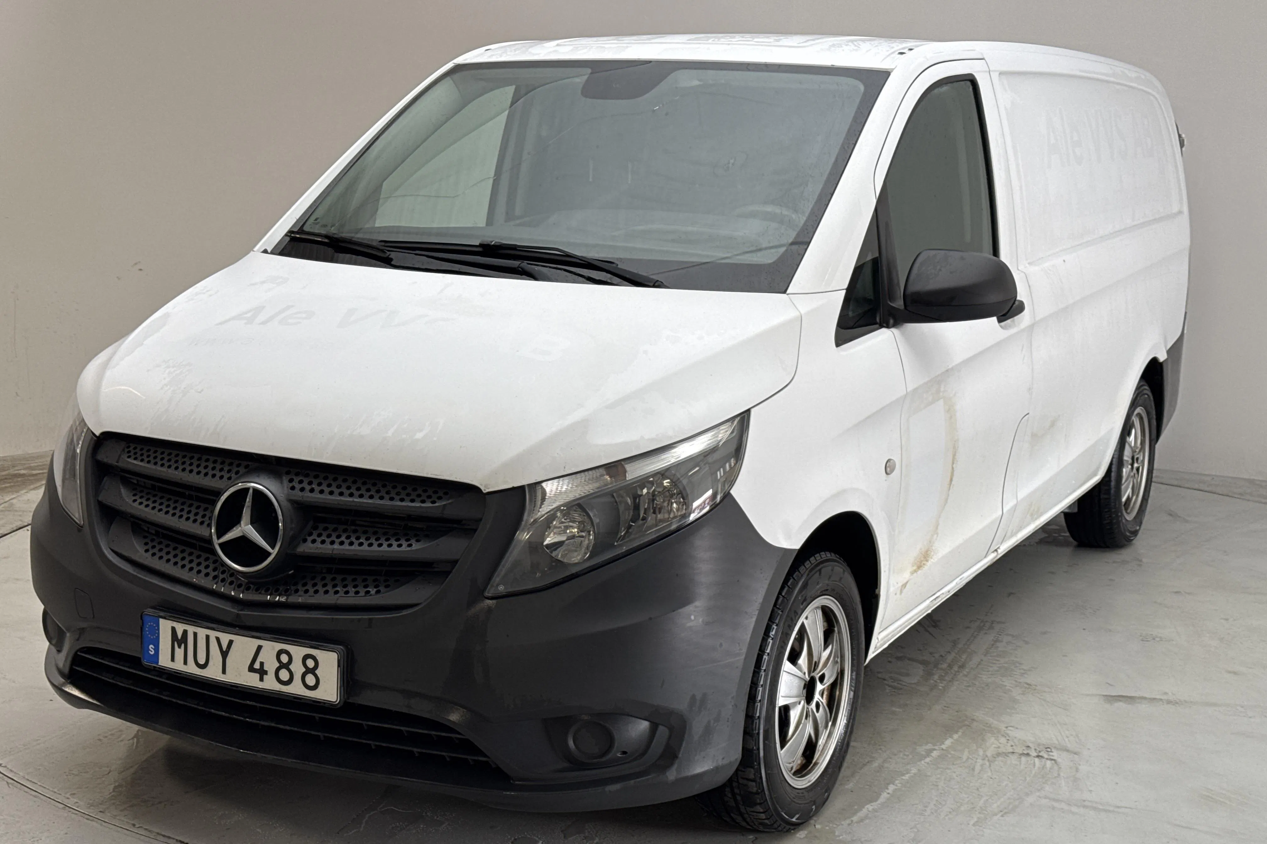 Presentation photo 1 of 12: Mercedes Vito 109 CDI W640 (88hk) - 113 120 km - Manual - white - 2016