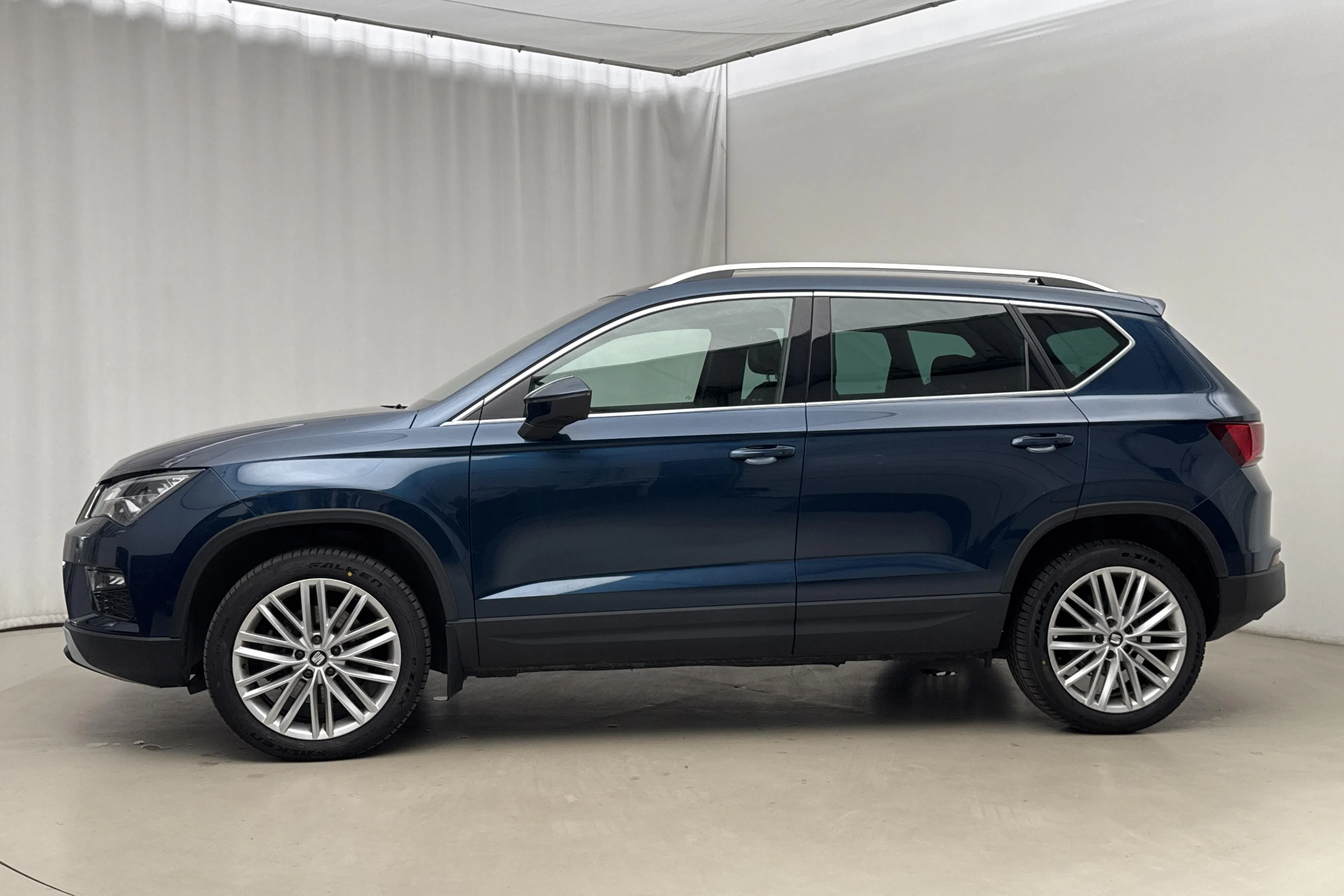 Presentation photo 2 of 23: Seat Ateca 1.4 TSI ACT (150hk) - 63 180 km - Automatic - dark blue - 2018
