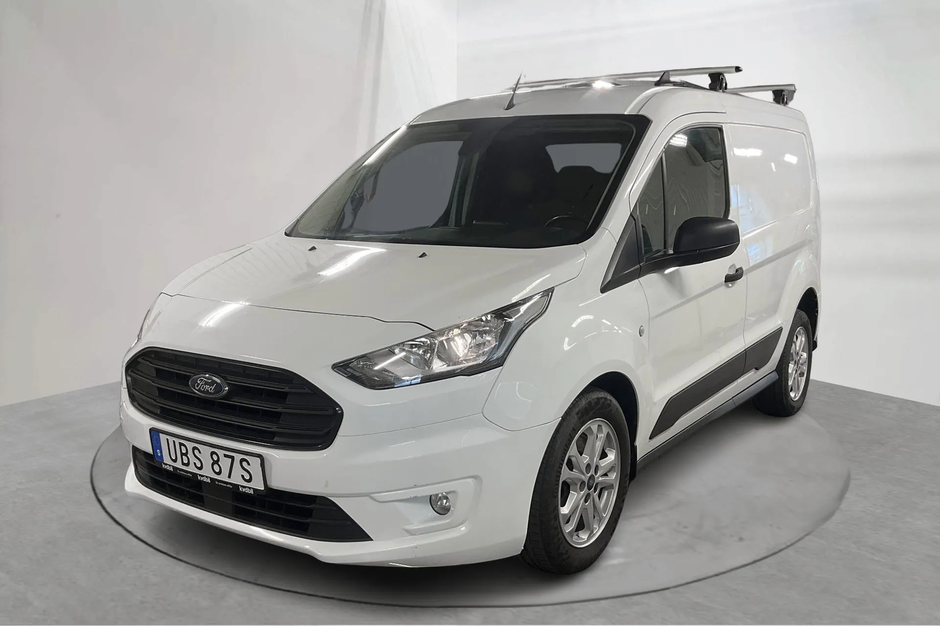 Presentation photo 1 of 16: Ford Transit Connect 1.5 EcoBlue (100hk) - 48 860 km - Manual - white - 2022