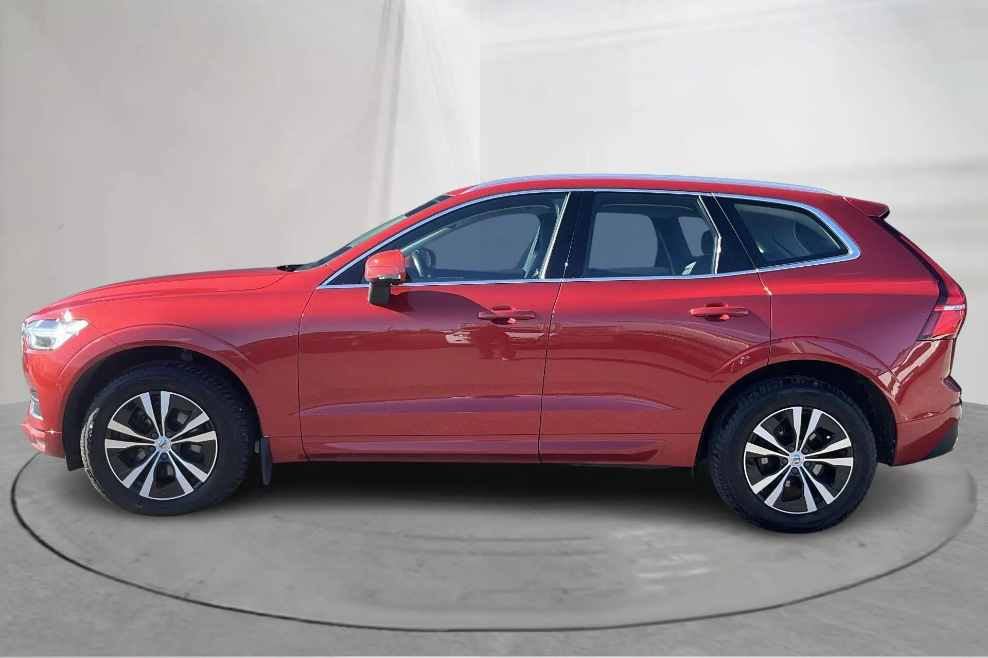 Presentation photo 2 of 19: Volvo XC60 B4 AWD Mildhybrid, Diesel (197hk) - 130 690 km - Automatic - red - 2021