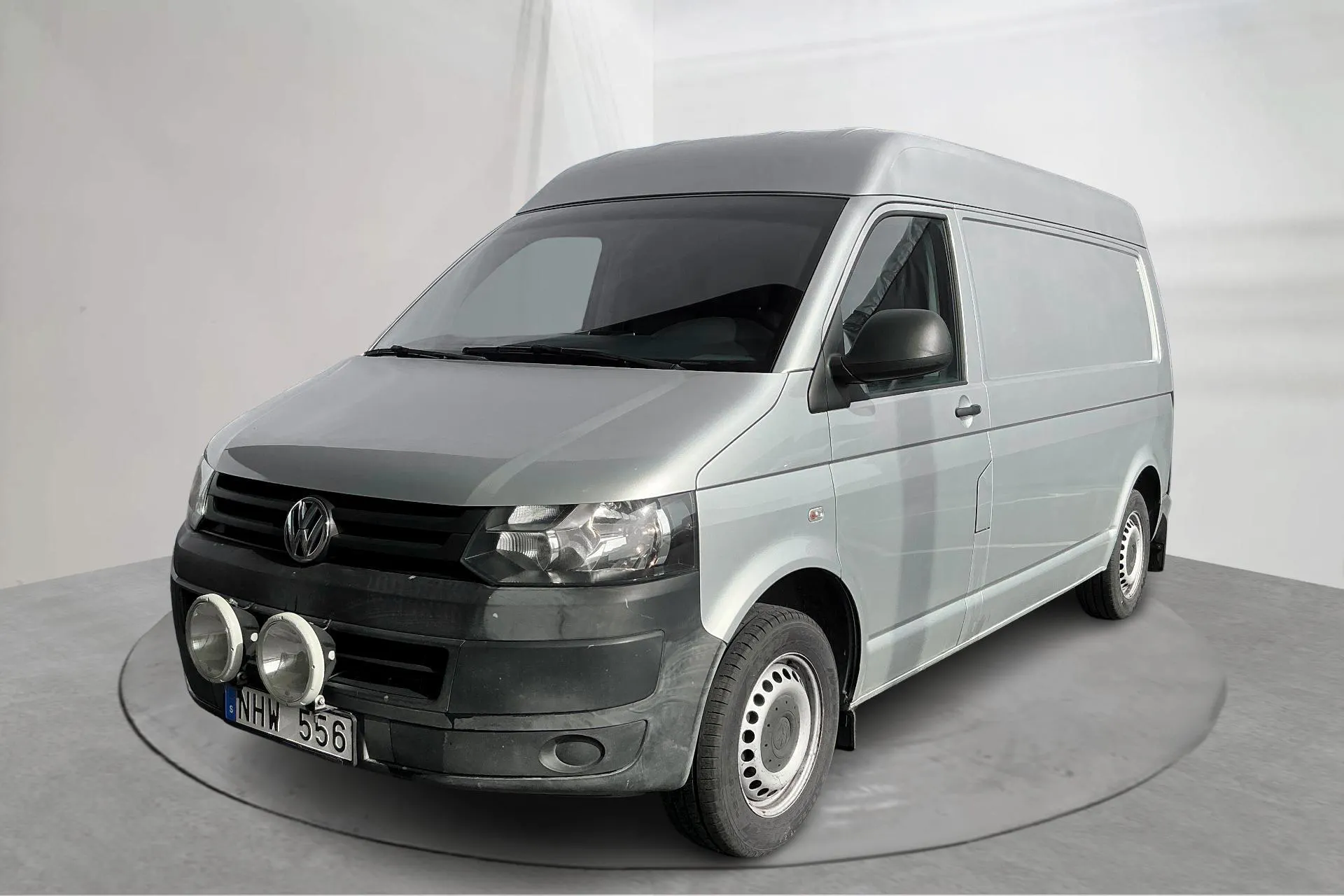 Presentation photo 1 of 15: VW Transporter T5 2.0 TDI (140hk) - 107 890 km - Manual - silver - 2014