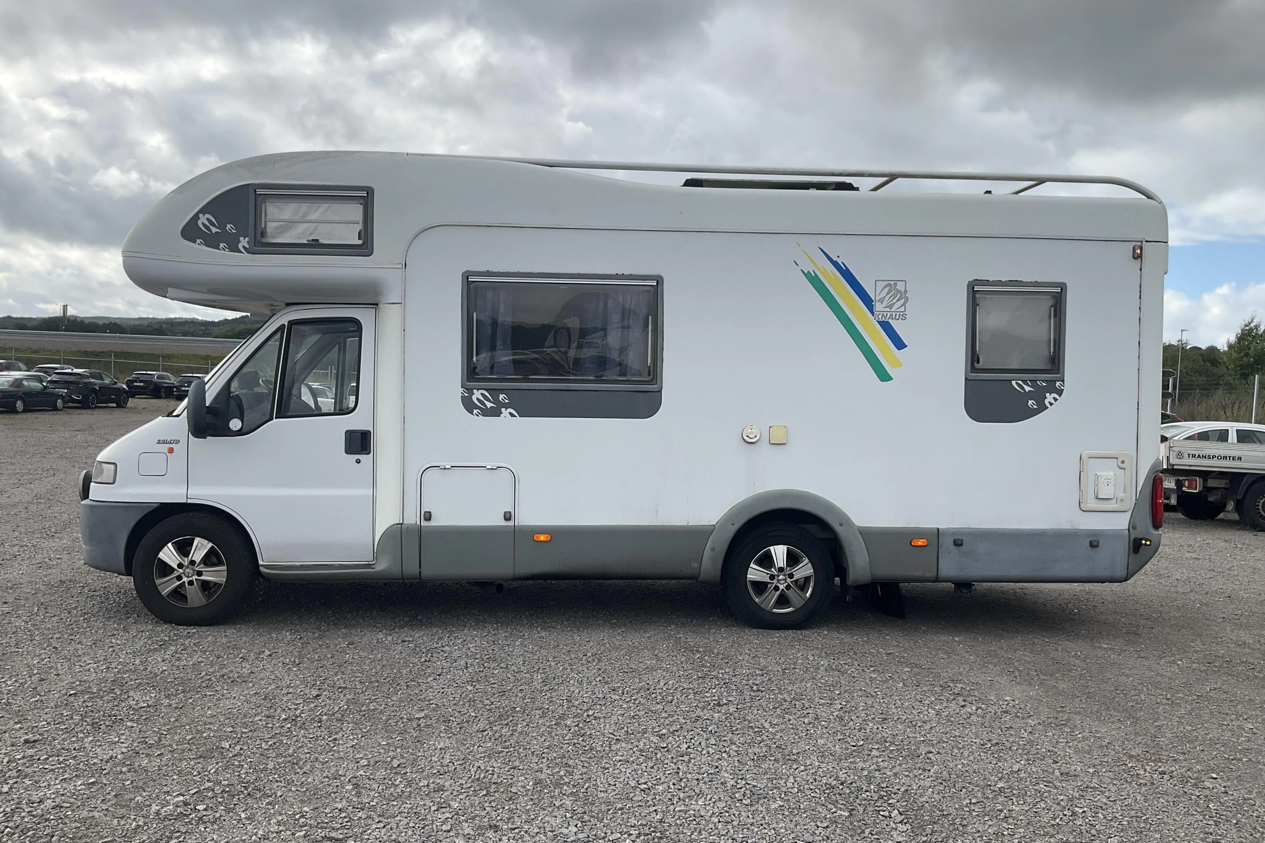 Presentationsfoto 2 av 26: FIAT KNAUS TRAVELLER 705 Husbil - 16 165 mil - Manuell - vit - 2000