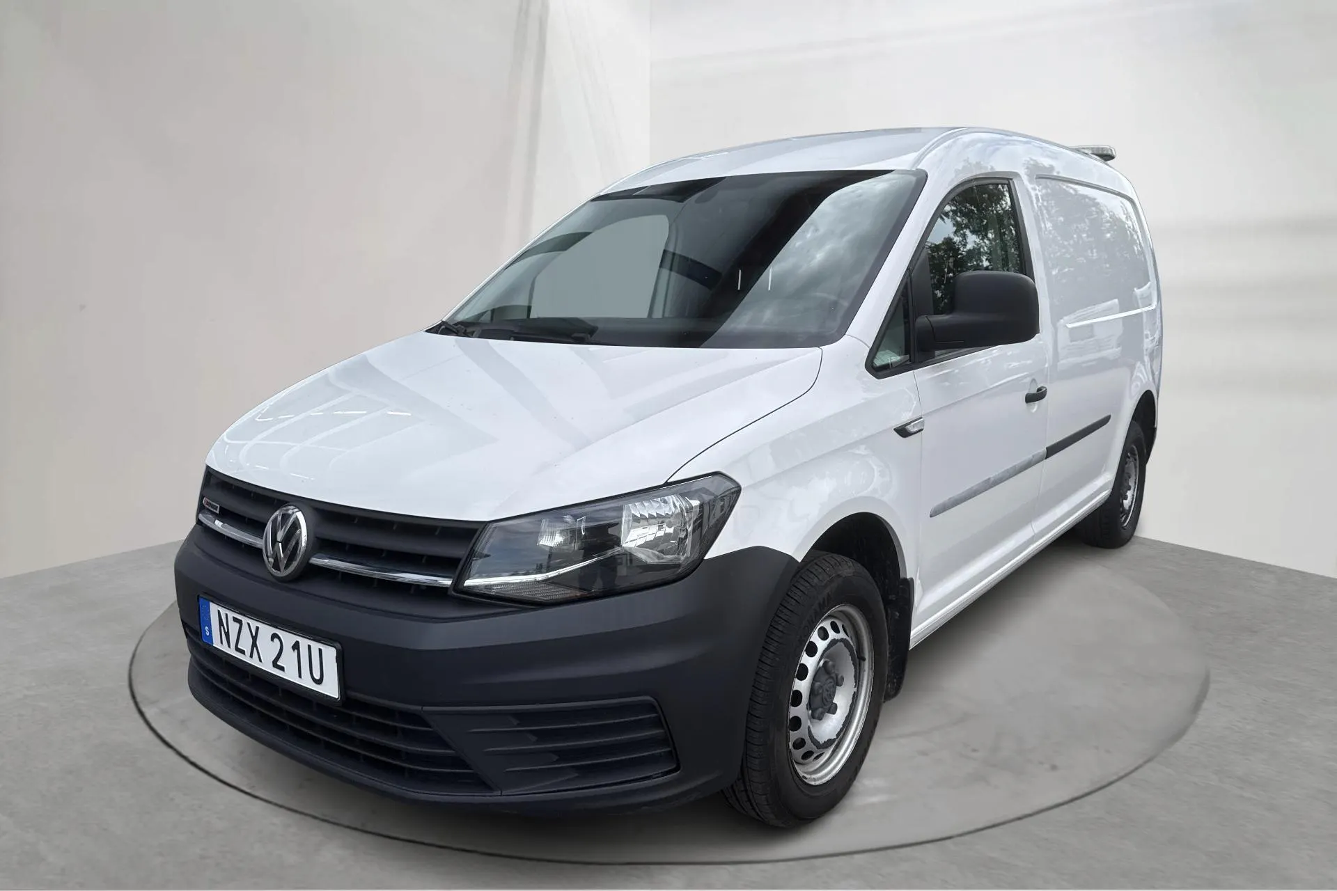 Presentation photo 1 of 16: VW Caddy 2.0 TDI Maxi Skåp 4MOTION (122hk) - 68 030 km - Manual - white - 2019