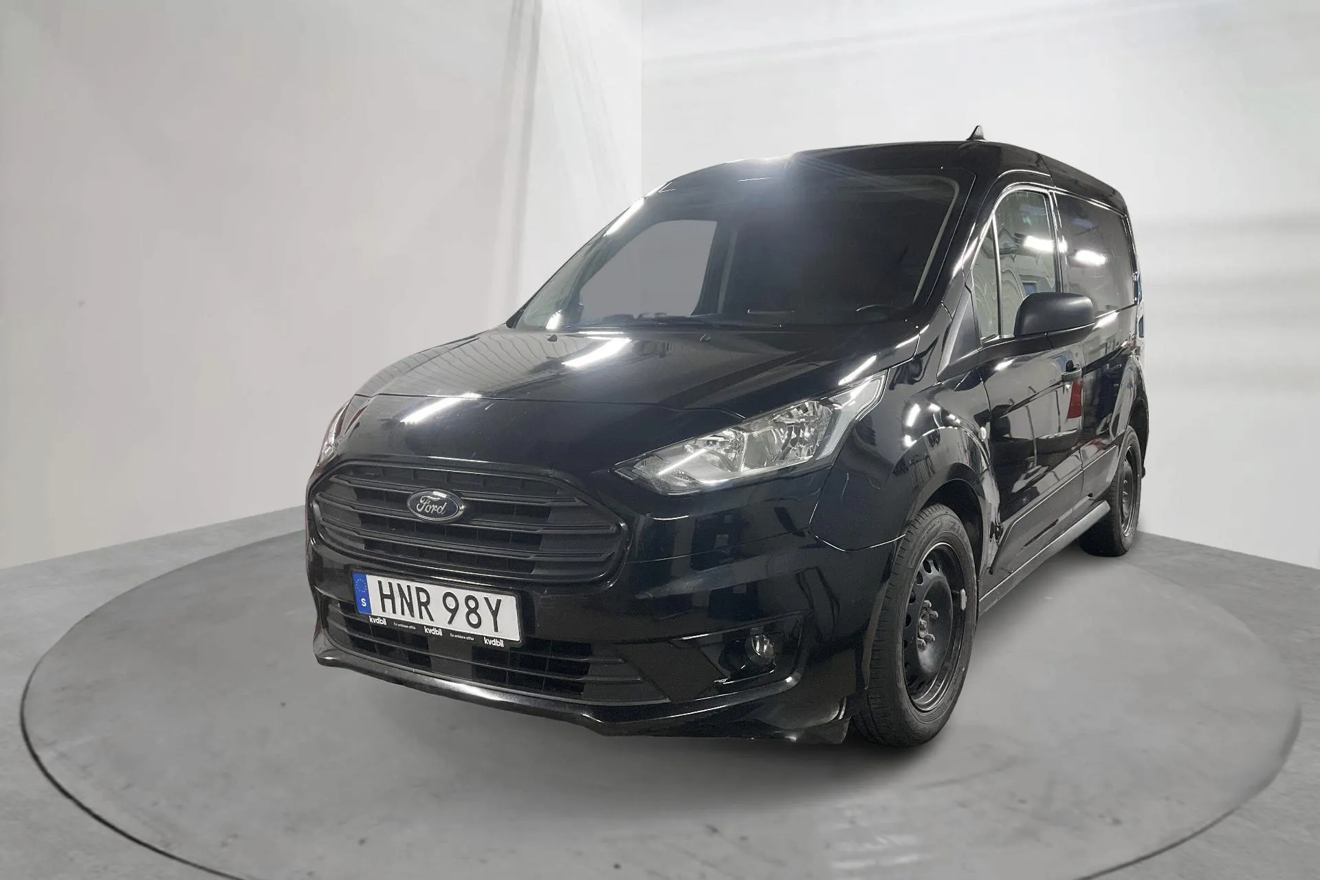 Presentation photo 1 of 16: Ford Transit Connect 1.5 EcoBlue (100hk) - 75 170 km - Manual - black - 2021