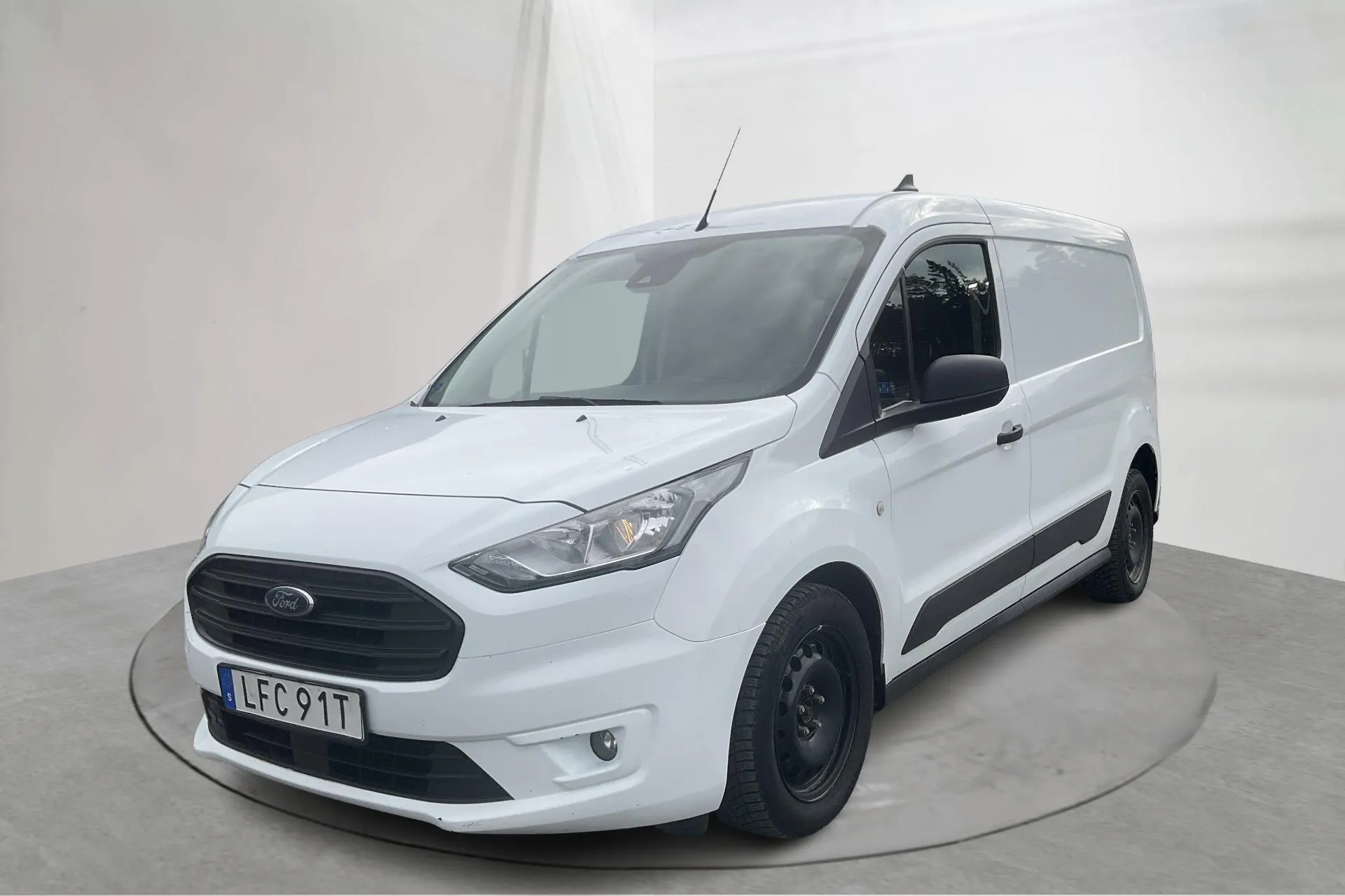 Presentation photo 1 of 15: Ford Transit Connect 1.5 EcoBlue (100hk) - 178 220 km - Automatic - white - 2021