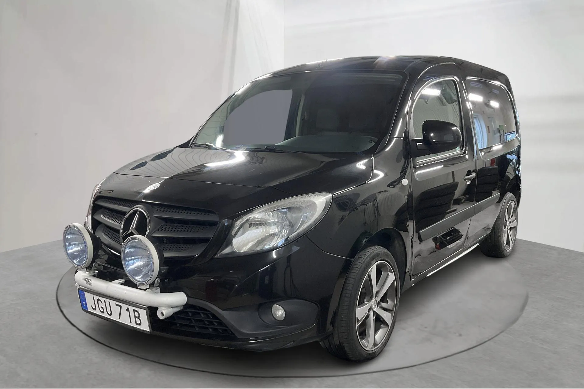 Presentation photo 1 of 14: Mercedes Citan 109 1.5 CDI (90hk) - 138 400 km - Manual - black - 2019
