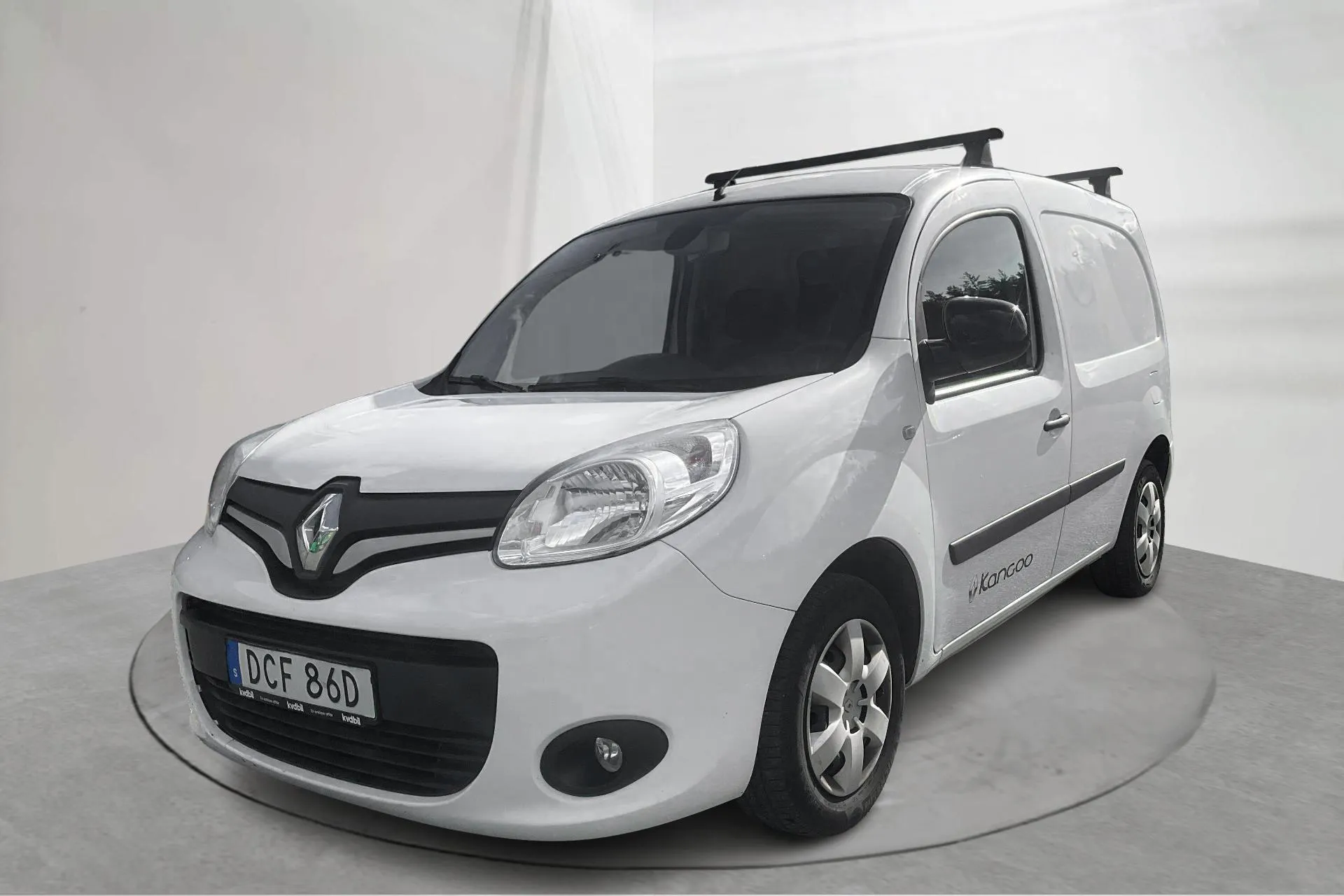 Presentationsfoto 1 av 13: Renault Kangoo 1.5 dCi Express (90hk) - 9 619 mil - Automat - vit - 2019