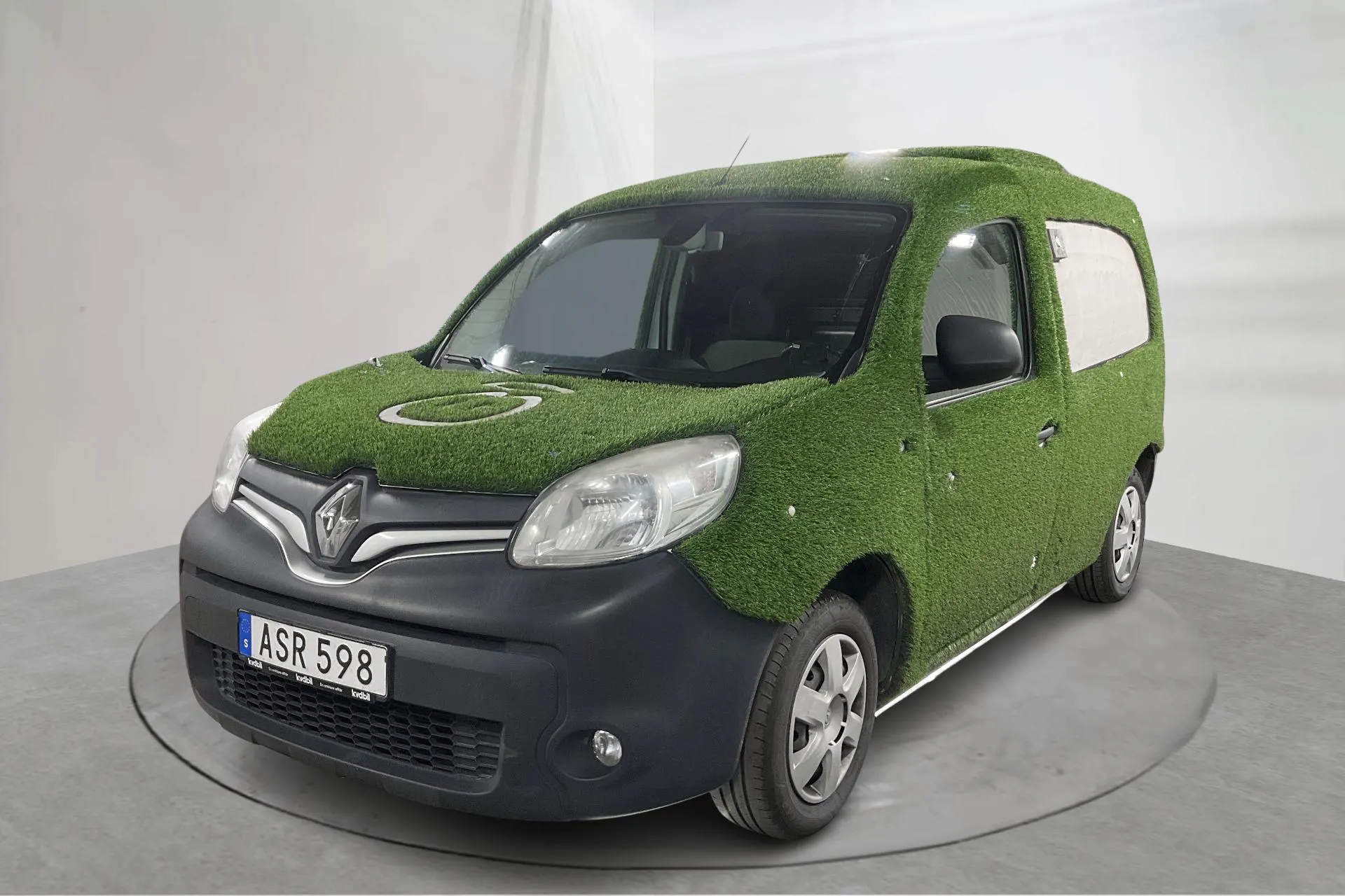 Presentation photo 1 of 14: Renault Kangoo 1.5 dCi Skåp (110hk) - 138 360 km - Manual - green - 2017