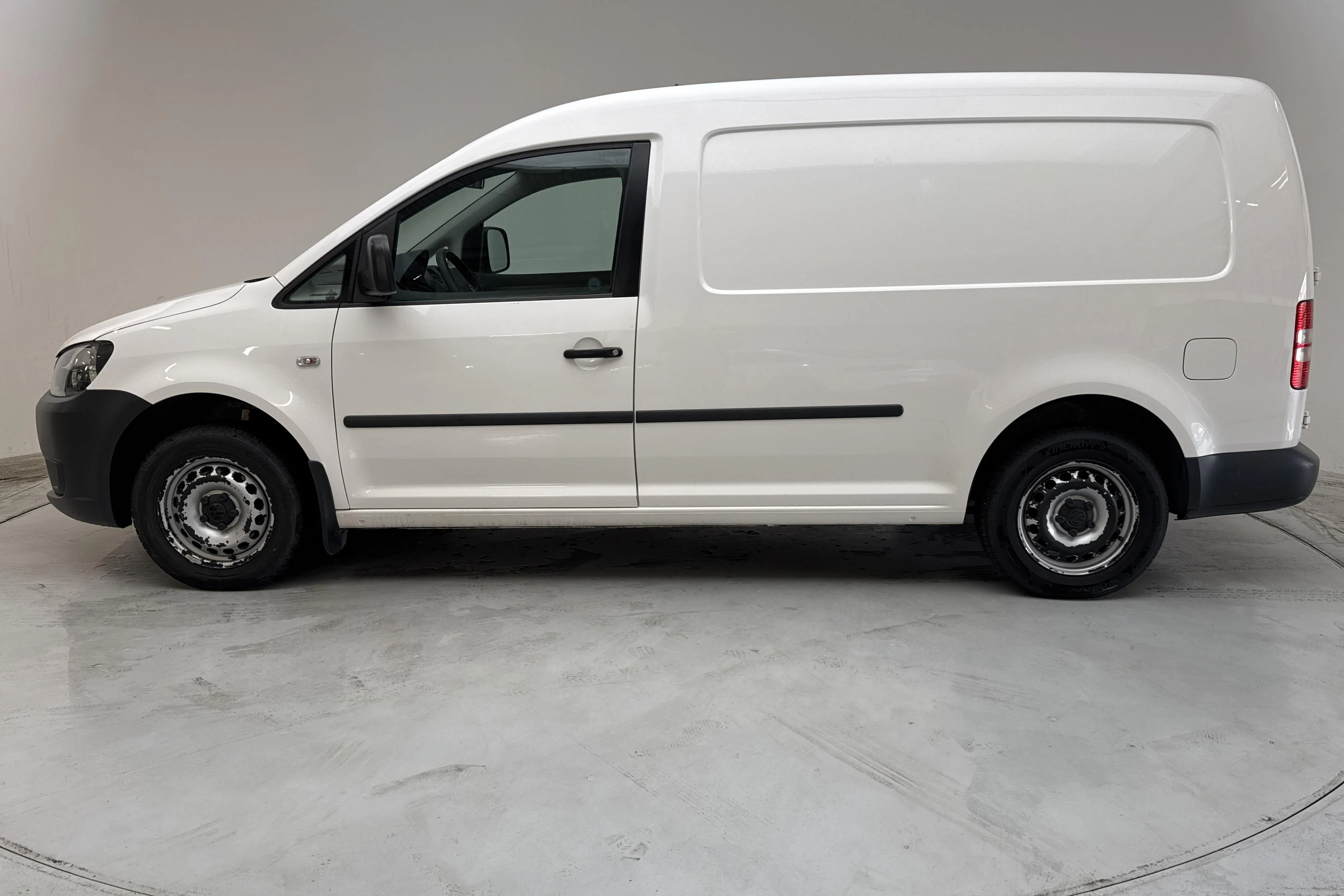 Presentation photo 2 of 11: VW Caddy 2.0 Ecofuel Maxi Skåp (109hk) - 88 190 km - Manual - white - 2012