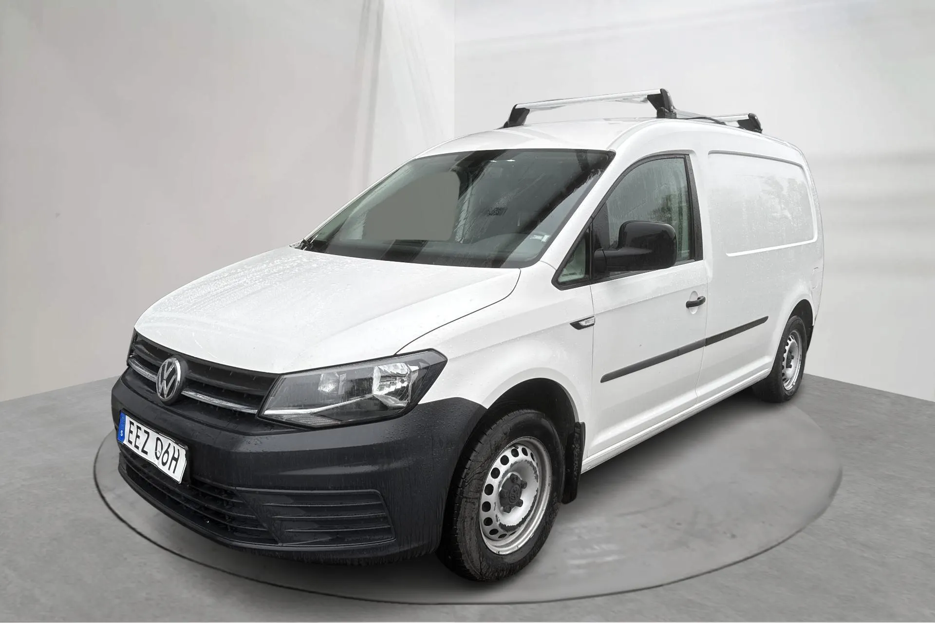 Presentation photo 1 of 13: VW Caddy 2.0 TDI Maxi Skåp (102hk) - 70 990 km - Manual - white - 2019