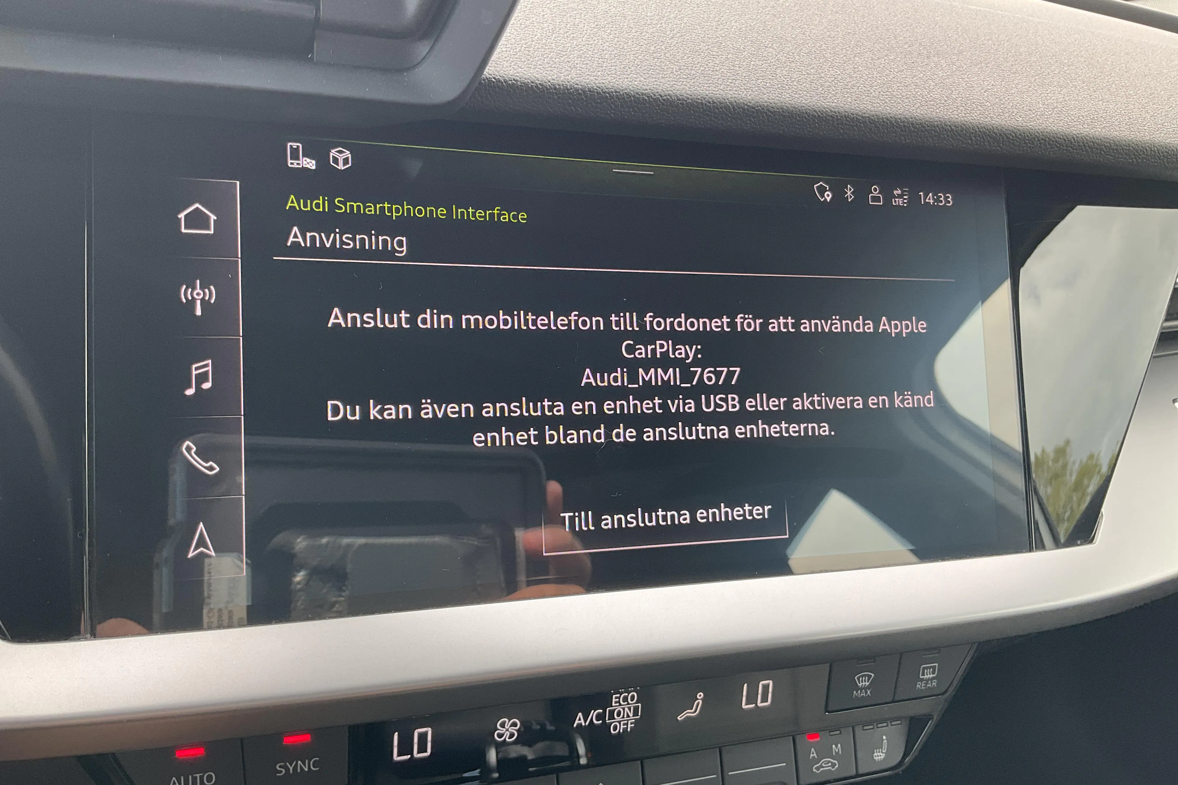 Presentation photo 11 of 11: Audi A3 Sportback 35 TFSI (150hk) - 71 060 km - Manual - white - 2021