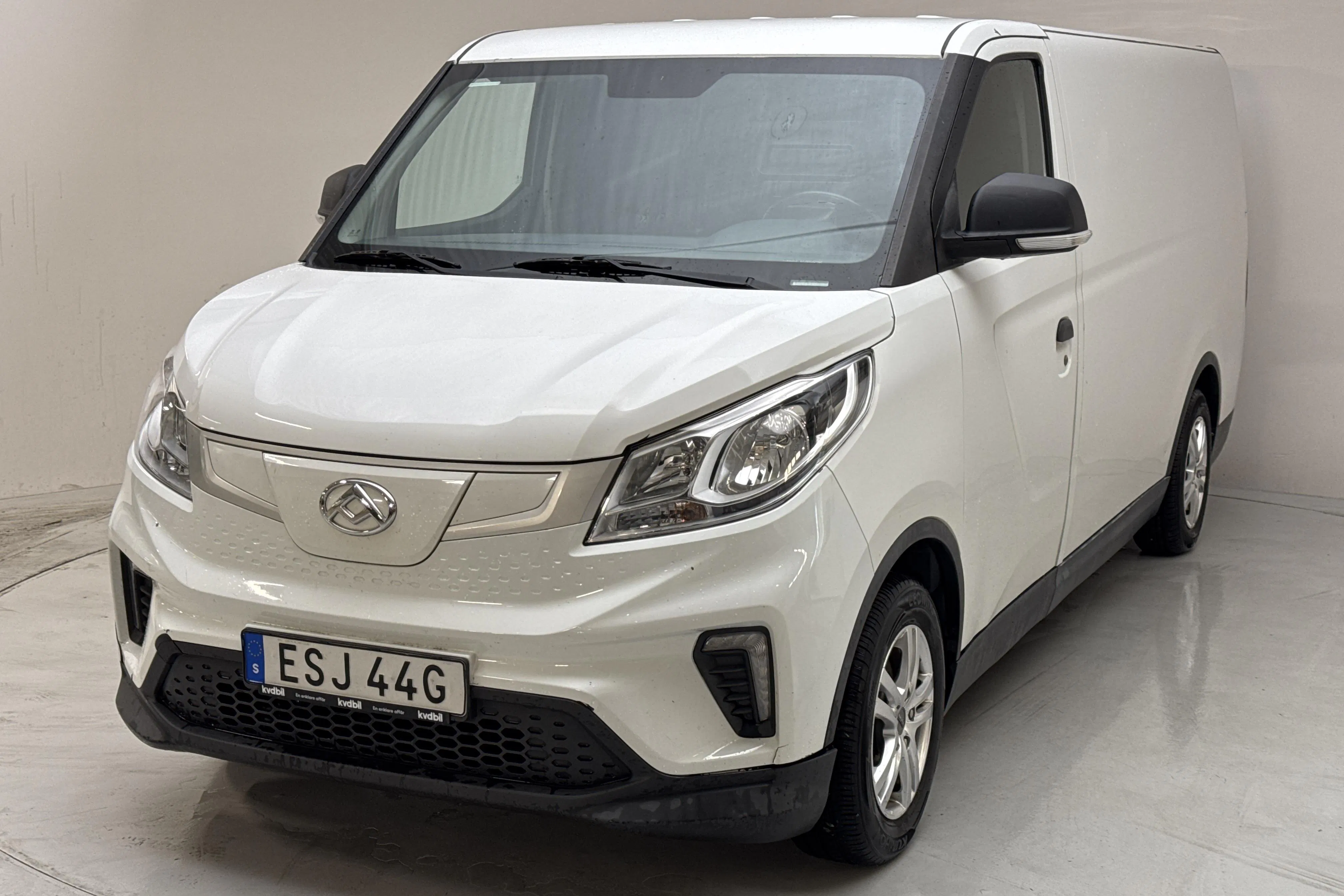 Presentationsfoto 1 av 12: Maxus e-Deliver 3 51,5kWh (122hk) - 7 037 mil - Automat - vit - 2021