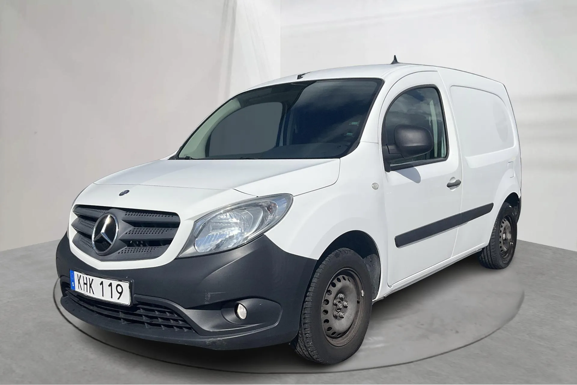 Presentation photo 1 of 14: Mercedes Citan 109 1.5 CDI (90hk) - 106 430 km - Manual - white - 2016