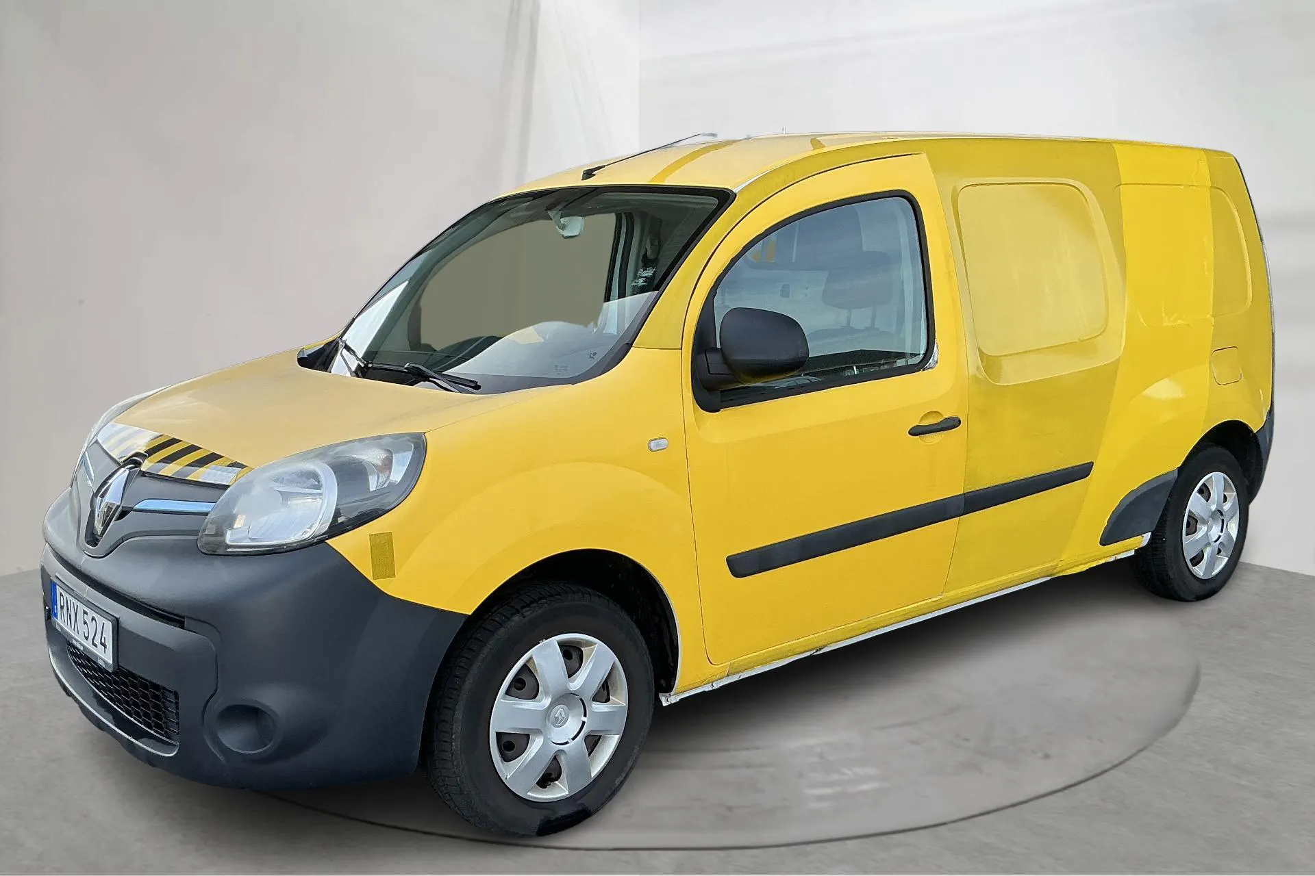Presentationsfoto 1 av 17: Renault Kangoo II Z.E. 22kWh Maxi Skåp (60hk) - 4 664 mil - Automat - vit - 2015