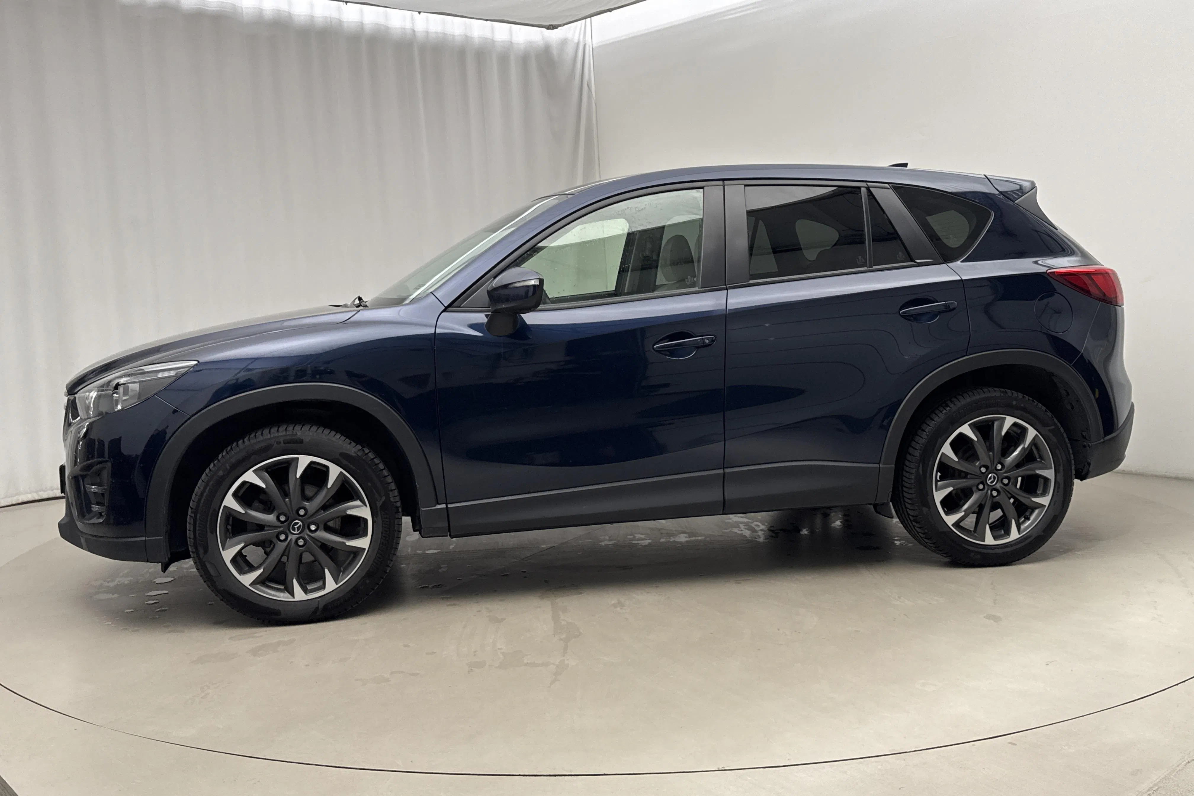 Presentation photo 2 of 18: Mazda CX-5 2.5 AWD (192hk) - 132 720 km - Automatic - blue - 2017