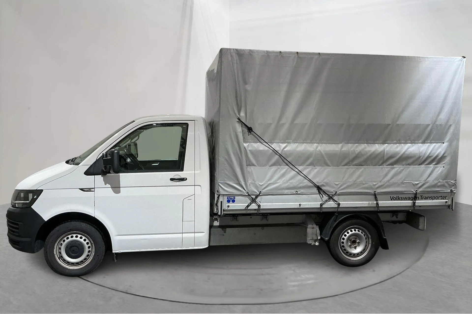 Presentationsfoto 2 av 15: VW Transporter T6 2.0 TDI BMT (102hk) - 13 281 mil - Manuell - vit - 2018