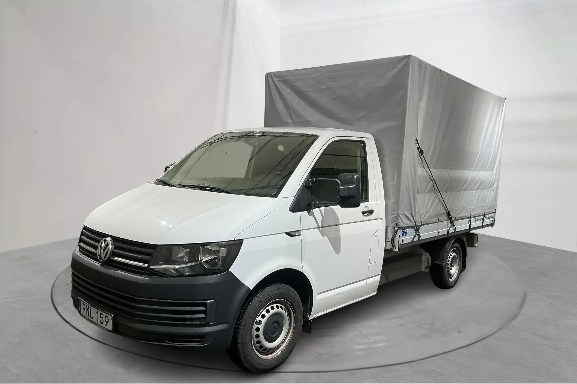 Presentationsfoto 1 av 15: VW Transporter T6 2.0 TDI BMT (102hk) - 13 281 mil - Manuell - vit - 2018